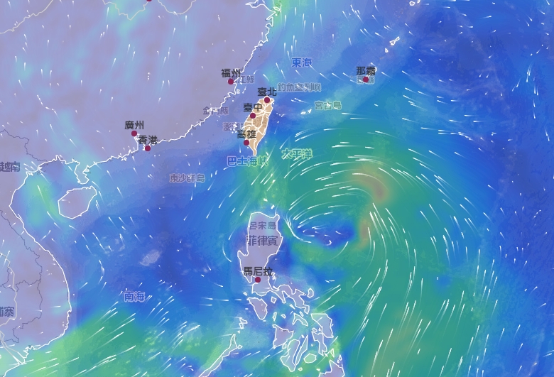 92W預估最快明天形成紅霞颱風。(翻攝自氣象署官網)