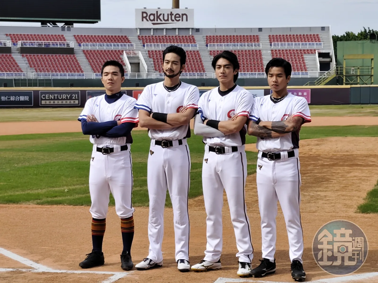 《絕勝》選角曝光,其中包含演員胡智強(左起)、張庭瑚、宋柏緯、陳泰河。