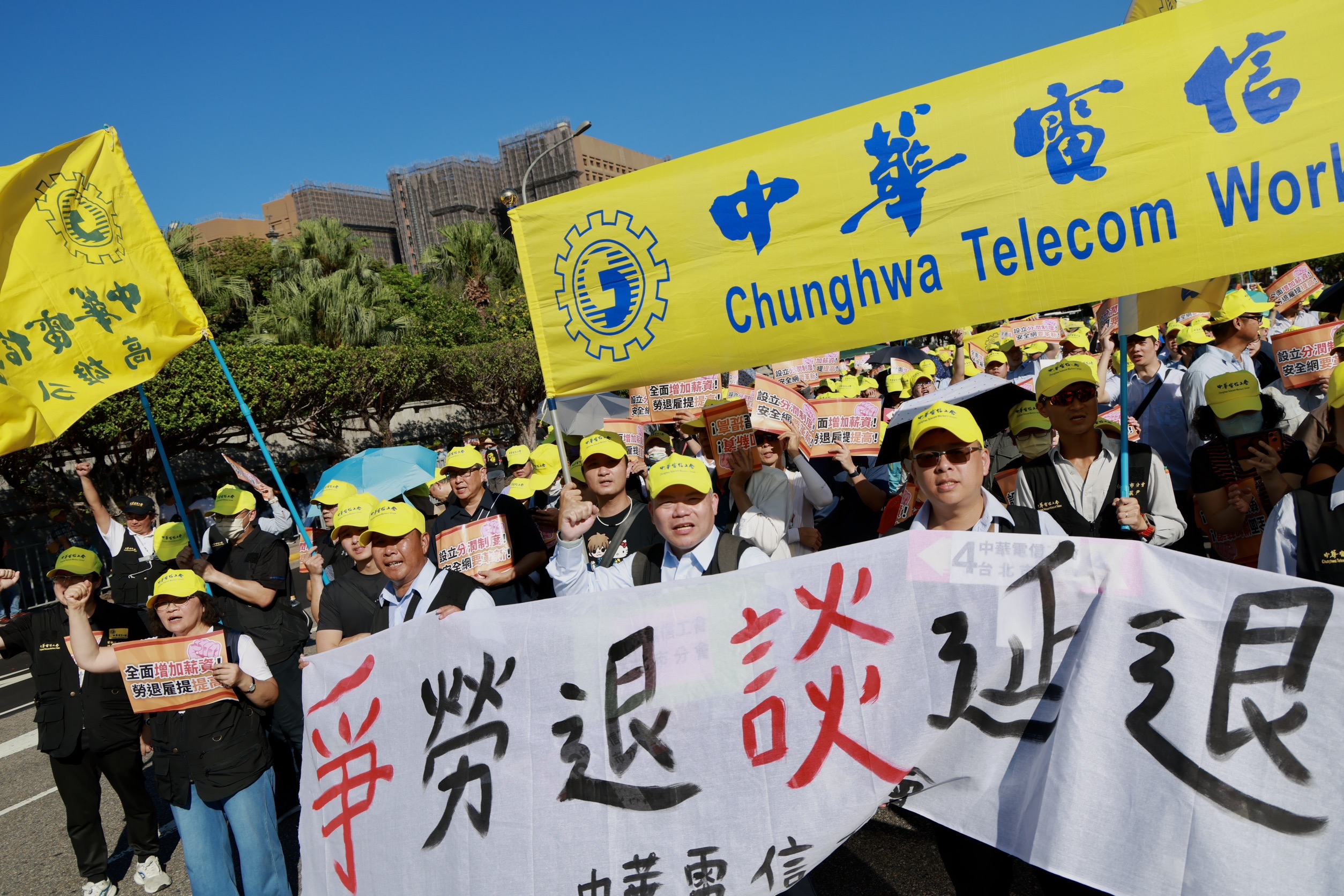 工會2大要求真的讓不了! 中華電信董座簡志誠:協商大門始終敞開
