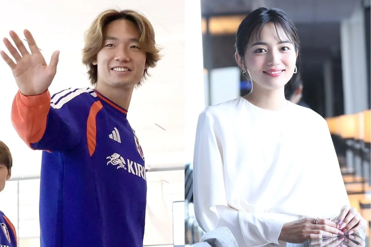 川口春奈被爆與板倉滉交往1年，粉絲更發現她4年前選中的幸運數字「32」，正是男方職業生涯起步時的背號。（翻攝網路）