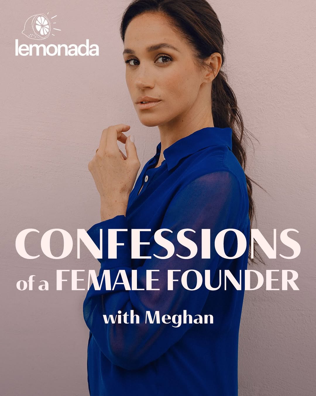 梅根推出新Podcast節目《一位女性創業家的自白》。(翻攝meghan IG)