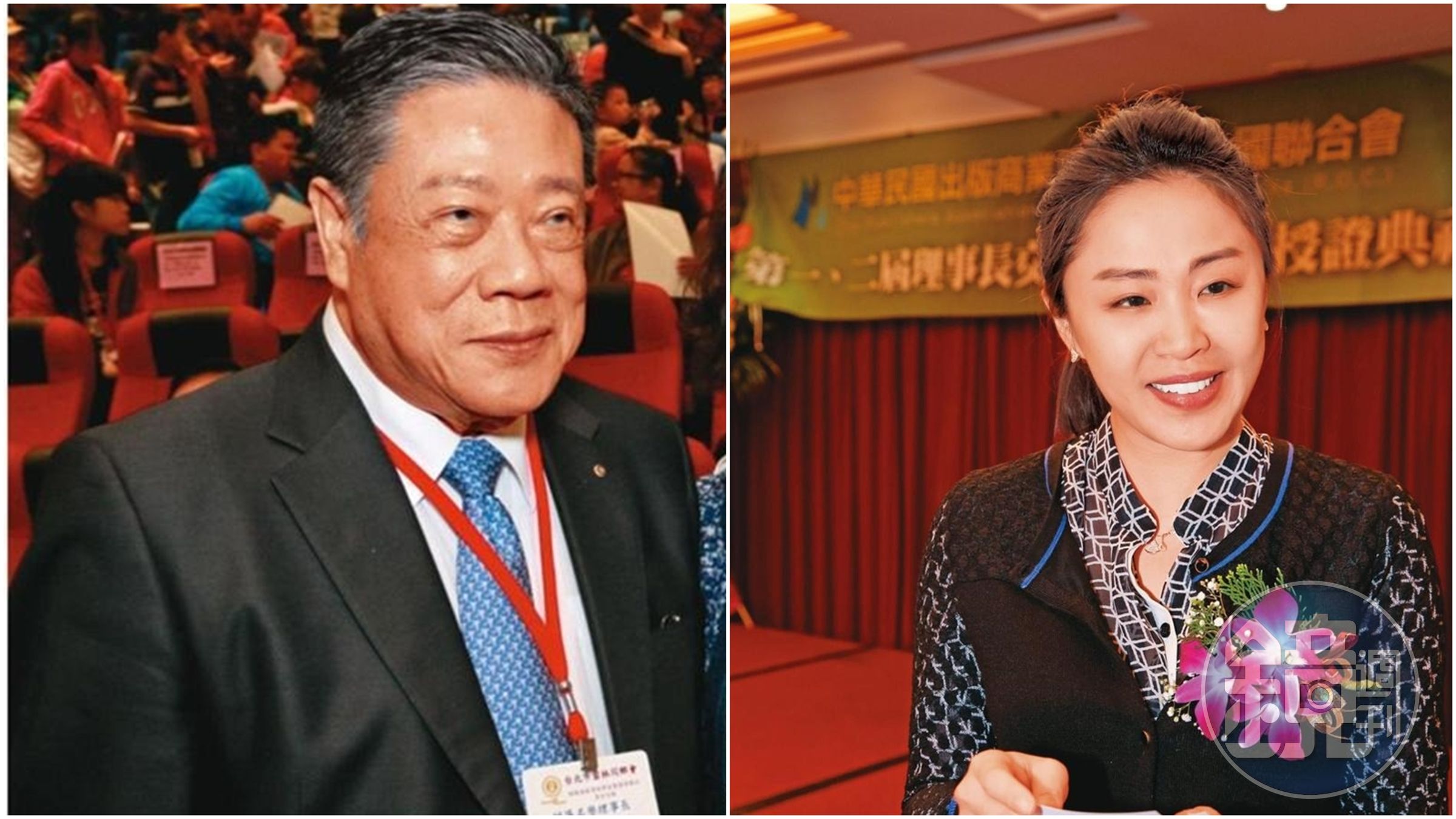 廉政署也以證人身分約談李婉鈺(右圖)父親林志郎(左圖,翻攝自台北市雲林同鄉會)等人,稍晚將移送檢方複訊。