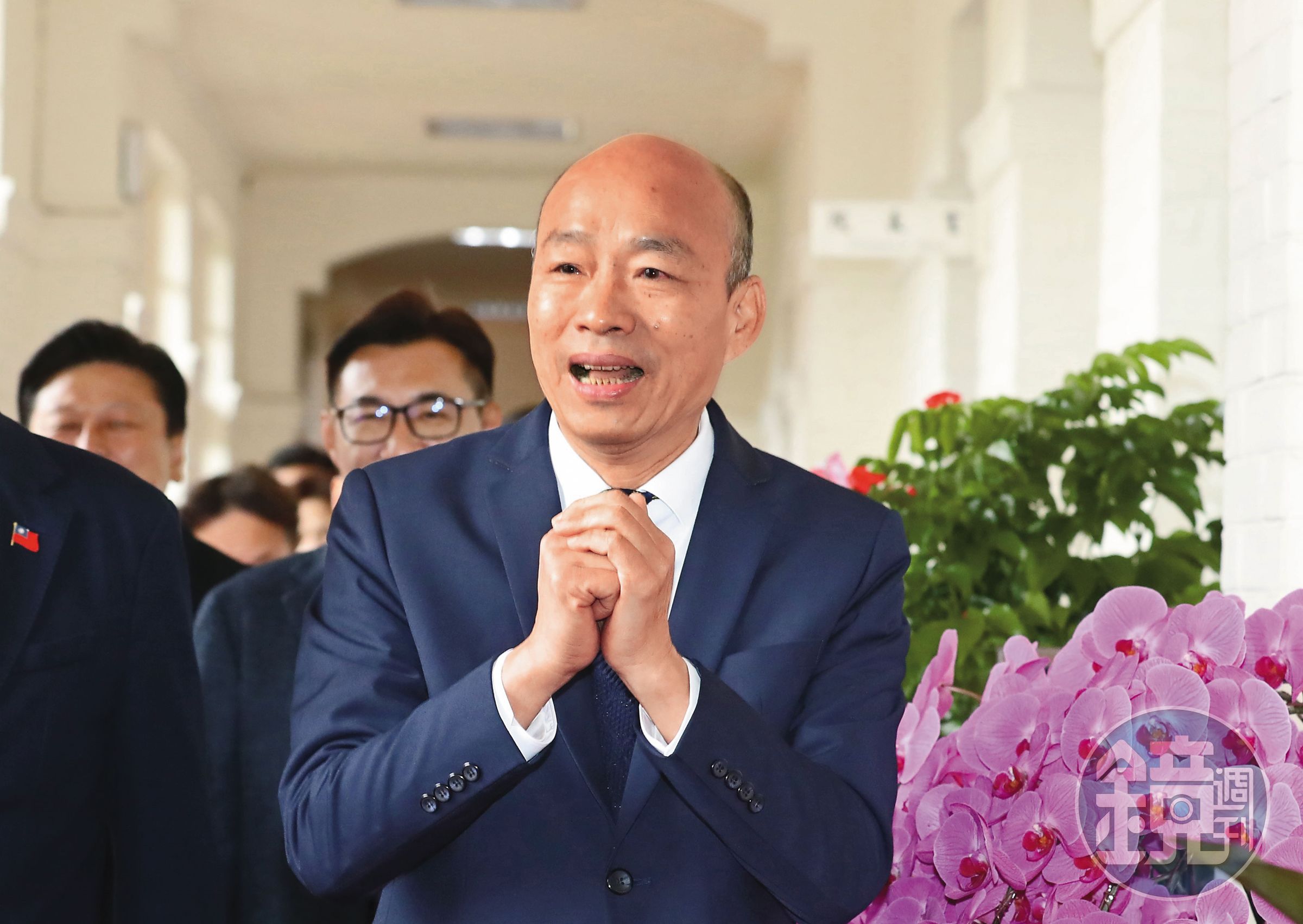 立法院長韓國瑜今(28日)發表201字聲明。