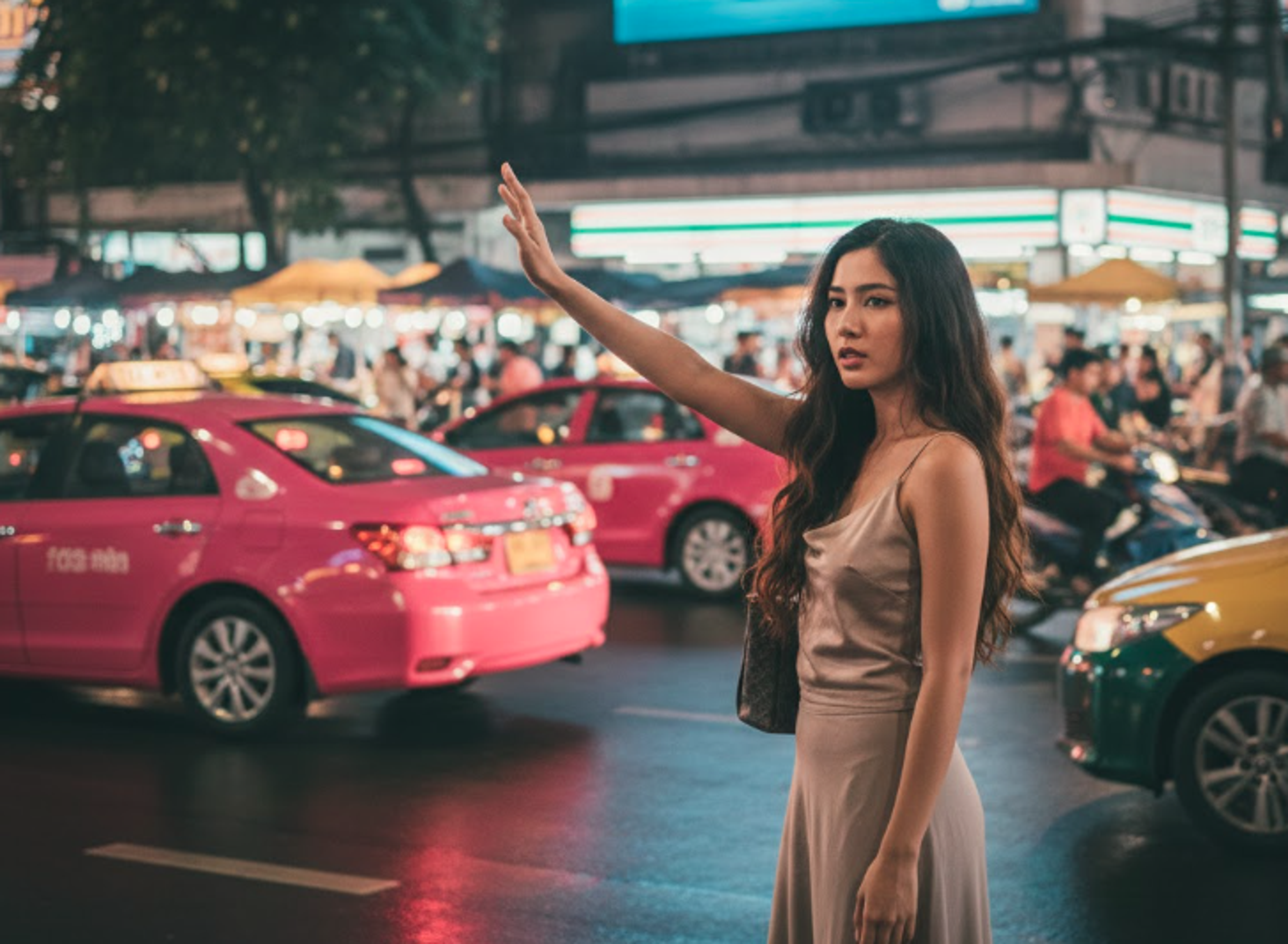 泰國一名女大生喝醉搭計程車，卻遭司機侵犯。（示意圖，由AI生成）
