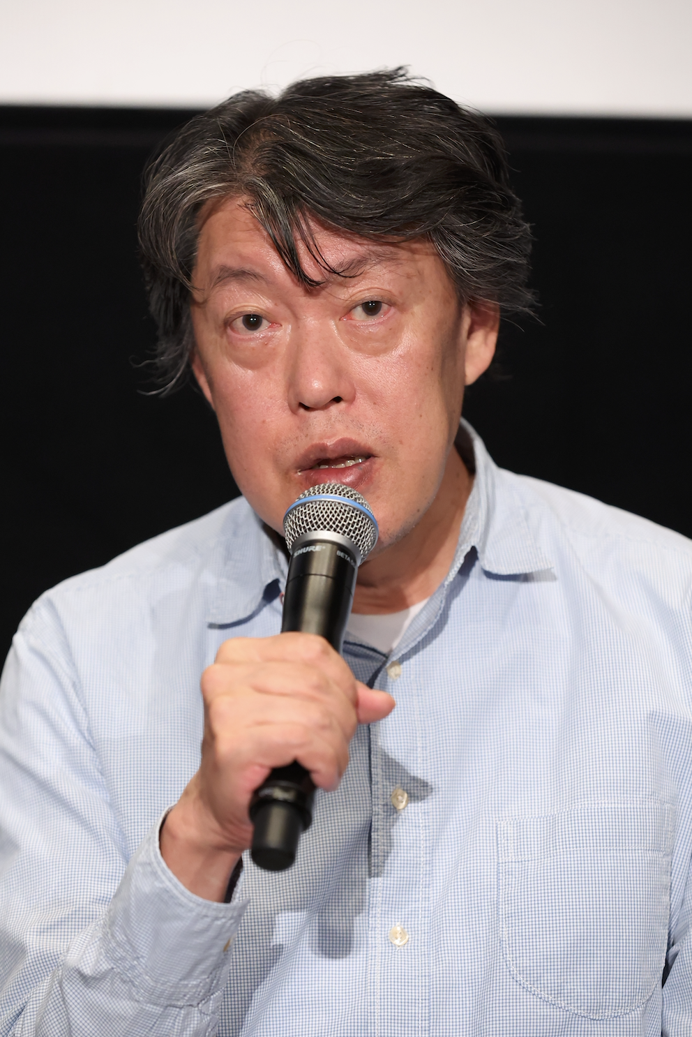 原惠一導演認為日本動畫能受到全球喜愛,得感謝數十年來沒有放棄動畫製作的大師們。(東京國際影展提供)