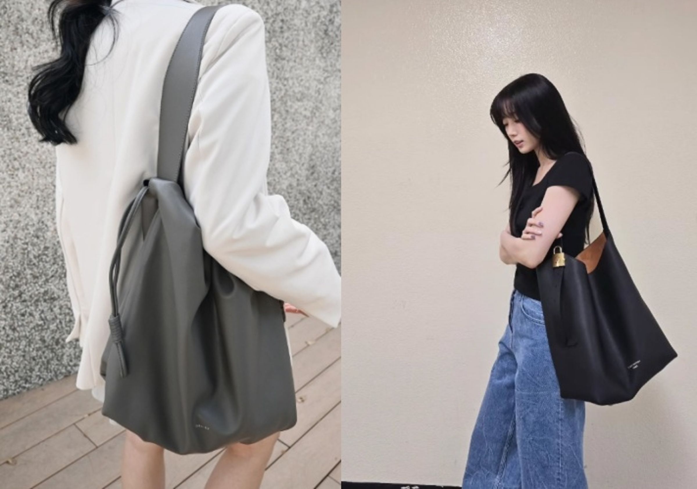 實用款大包包已成潮流,出門不怕擔心包包不夠裝。(instagram @chubby_wei / @zuhazana)