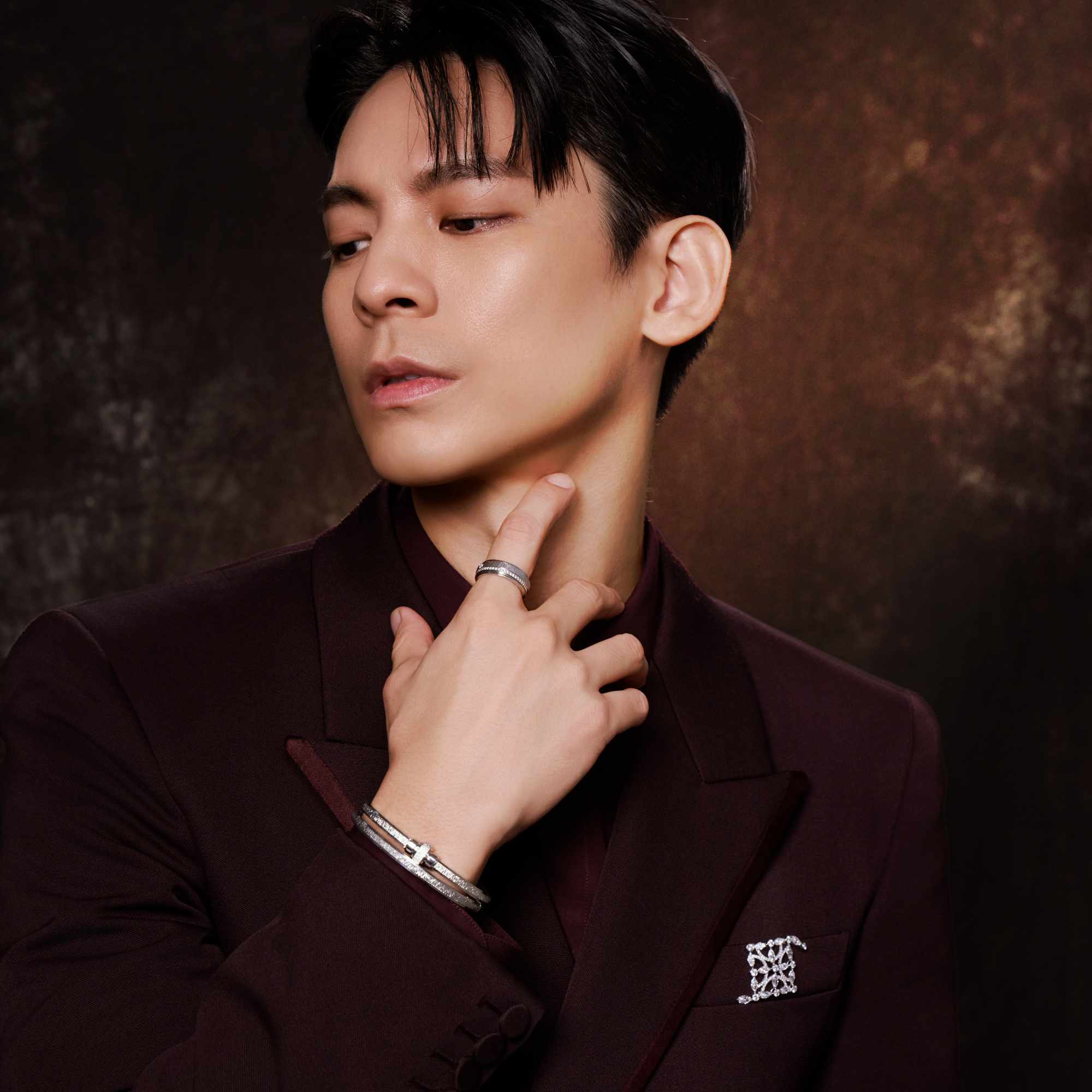 擔任頒獎嘉賓的影星林柏宏，穿戴1,600萬元頂級珠寶作品亮相紅毯，展現 PIAGET 伯爵的摩登格調。