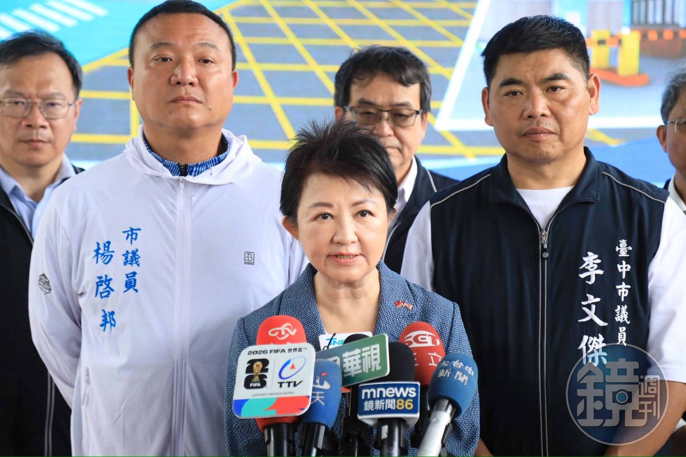 台中市長盧秀燕強烈要求,施暴者應重罰、嚴懲。(市府提供)