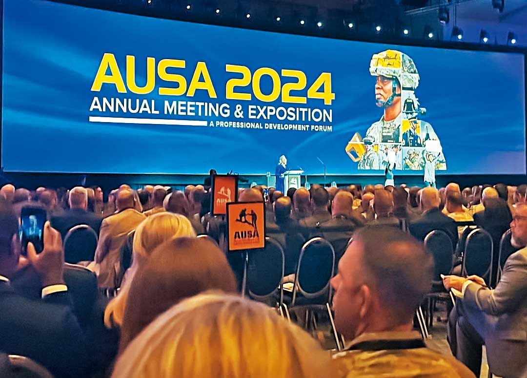 美國陸軍協會年度會議暨展覽會登場，台灣國防產業協會參組團，包括雷虎科技等業者都熱烈參與。（翻攝idefinternational X平台）