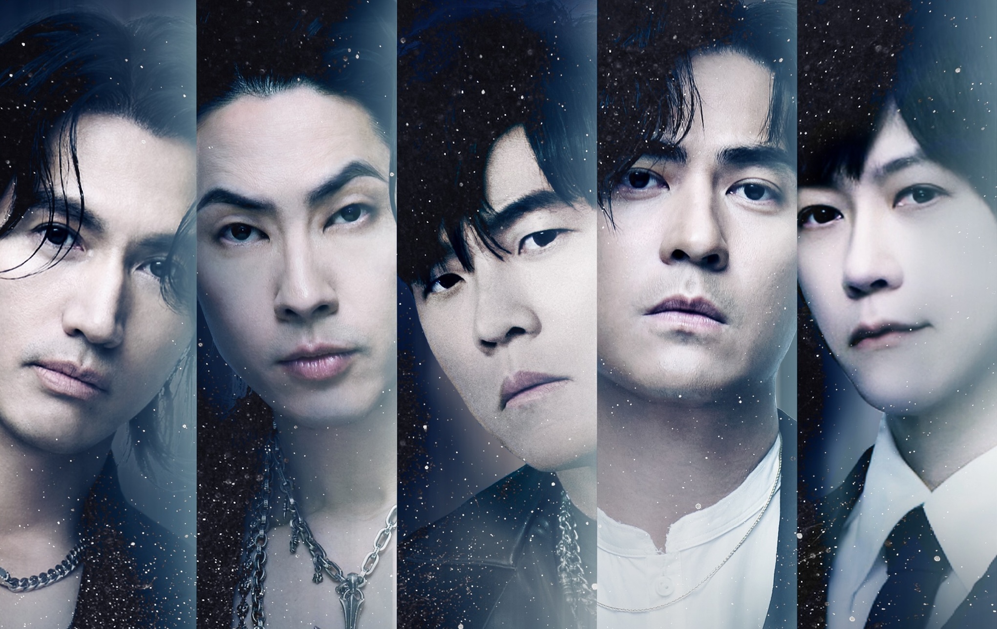 〈恆星不忘Forever Forever〉新歌MV昨天無預警發布，由「F3」言承旭、吳建豪、周渝民，再搭配上天王周杰倫及天團五月天阿信一起合唱。（翻攝自相信音樂臉書）