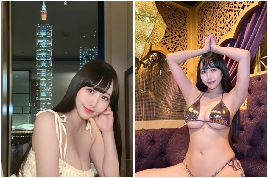 宇佐美里奈自稱日本留學生，外型亮麗、身材性感。（翻攝自宇佐美里奈IG）