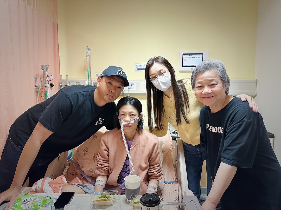 陳建州親妹Vicky生重病，終於等到器官捐贈。（翻攝陳建州IG）