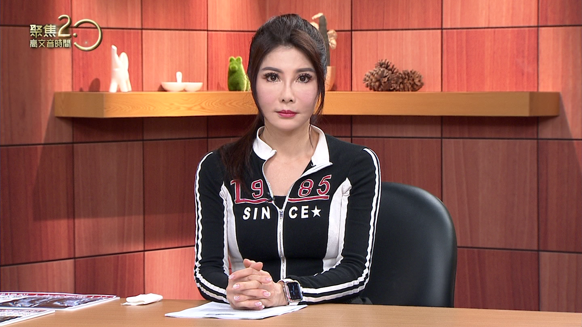 楊麗菁錄影憶及父親離世仍感不捨。(年代新聞提供)