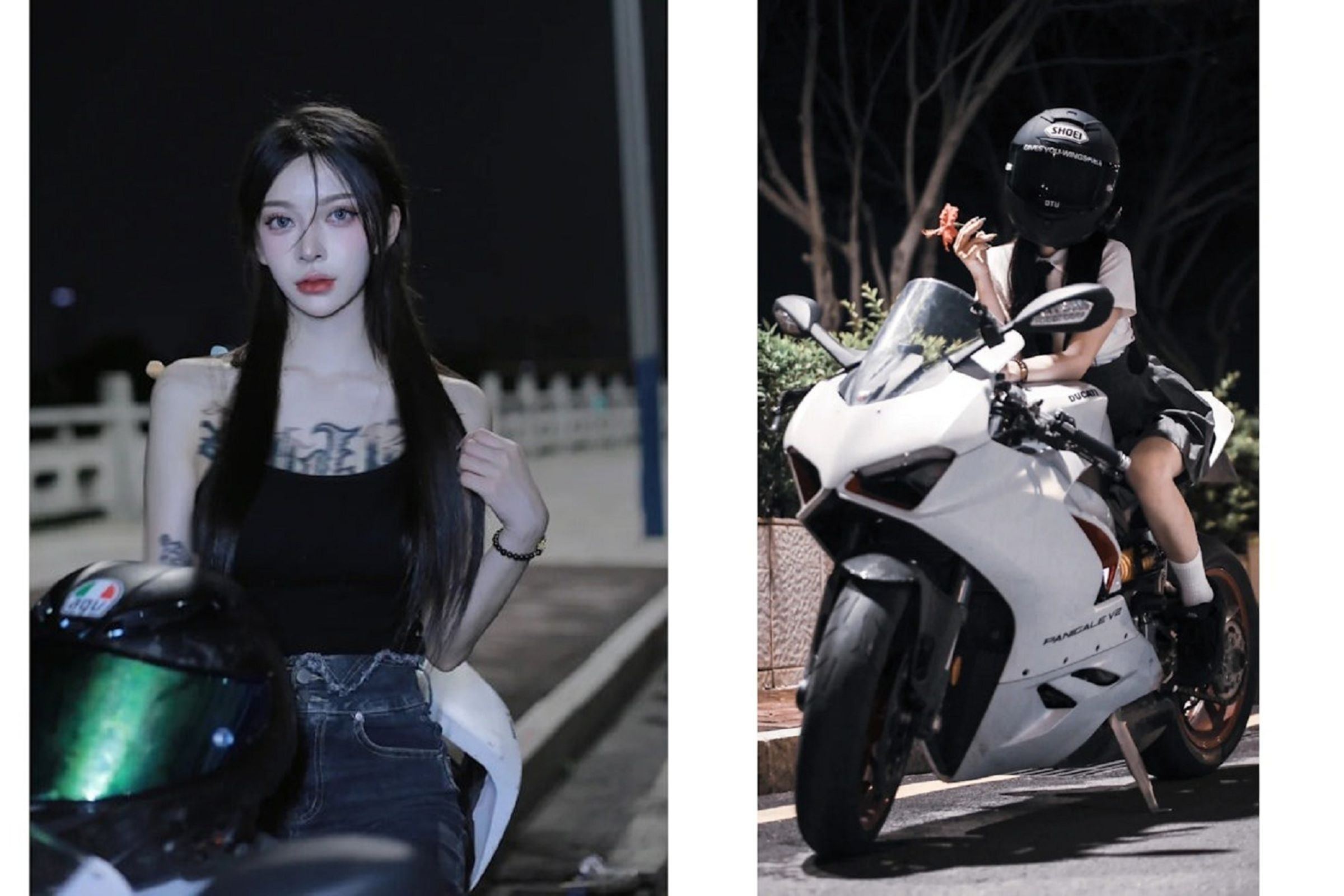 又有重機正妹車禍身亡,死狀悽慘小便失禁!再一週就要過生日。(翻自《極目新聞》)