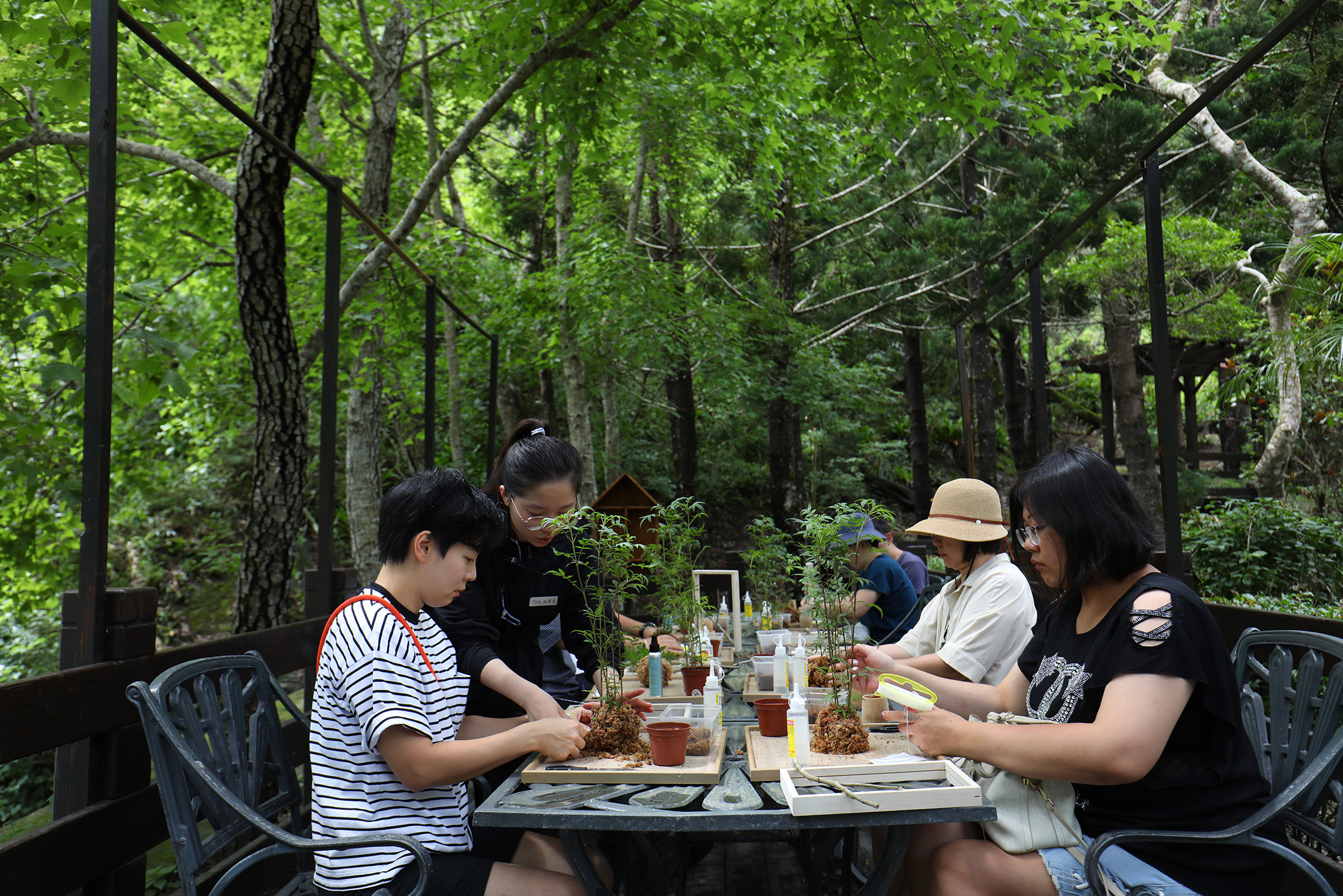 飯店藉著舉辦多項館內活動，引領住客深度認識太魯閣的風土與歷史，比如香草學院會帶領遊客認識飯店周遭的綠色植物。