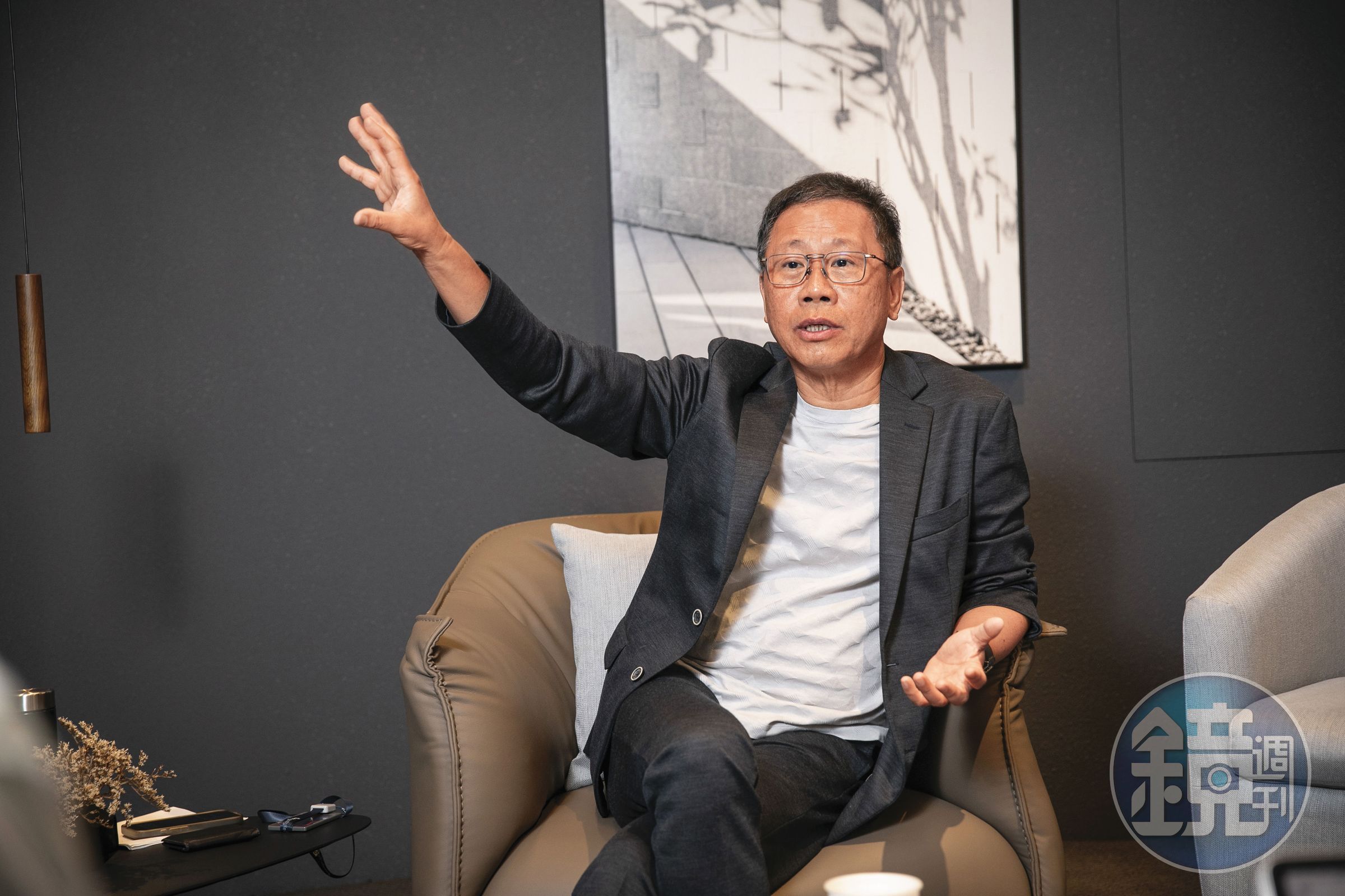 恆隆行董事長陳政鴻上月接受本刊專訪，透露公司未來規劃。
