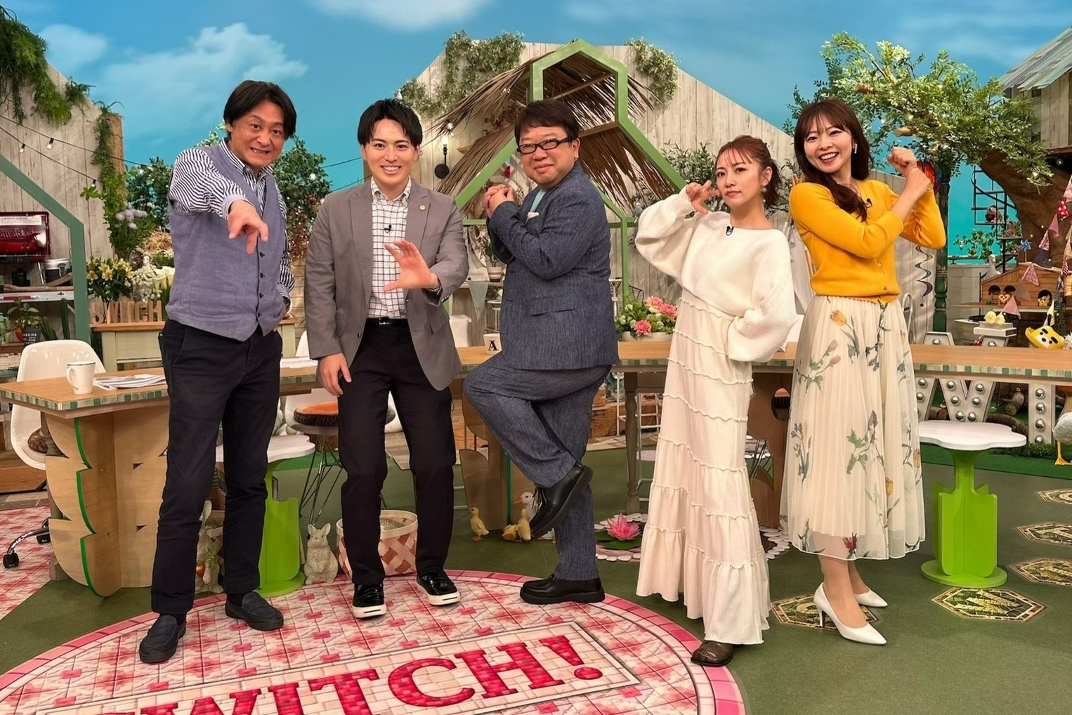 吉田George（左一）猝逝，與他共演的高橋南以圖文方式悼念。（翻攝網路）

