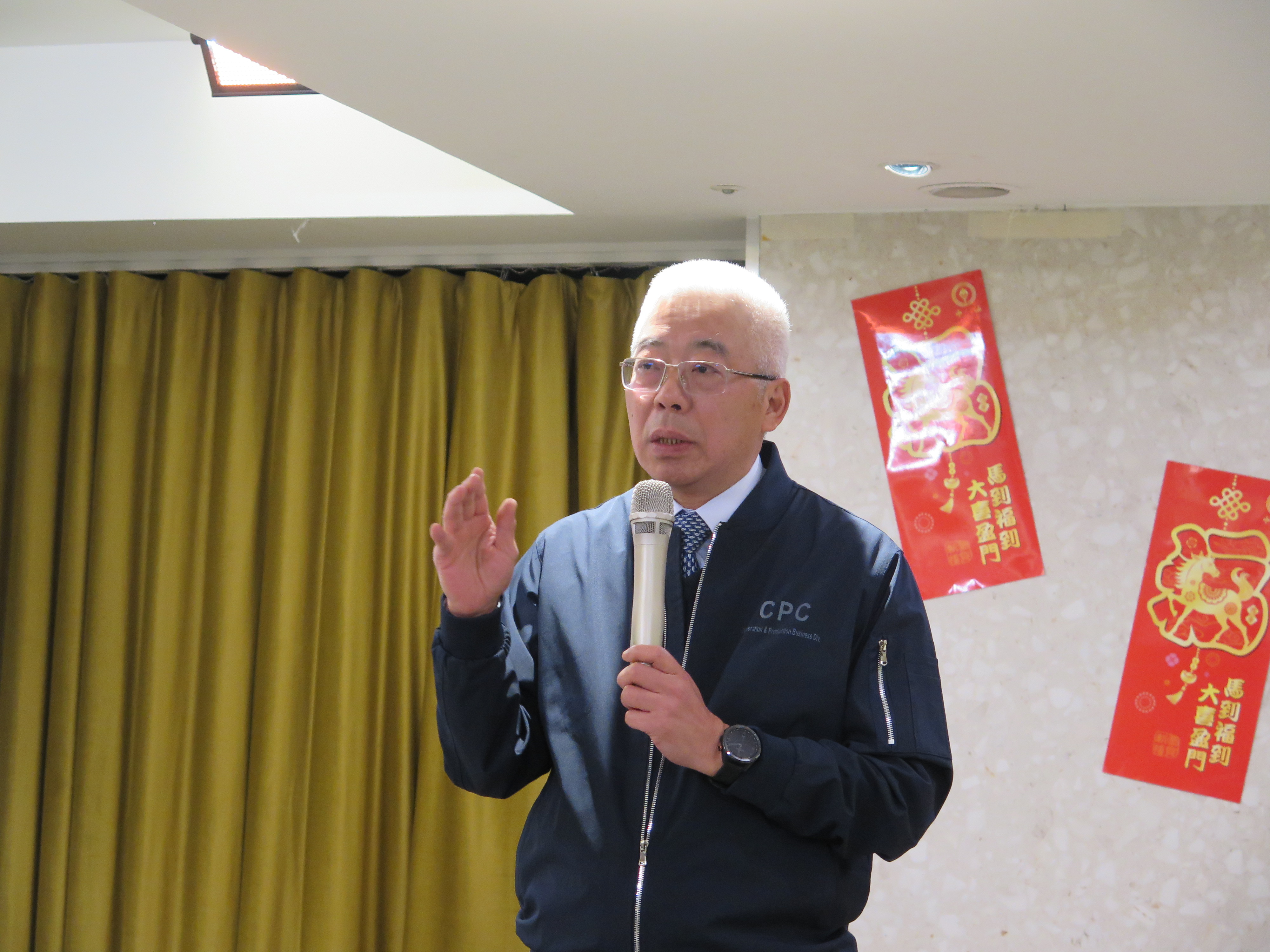 中油董事長方振仁。