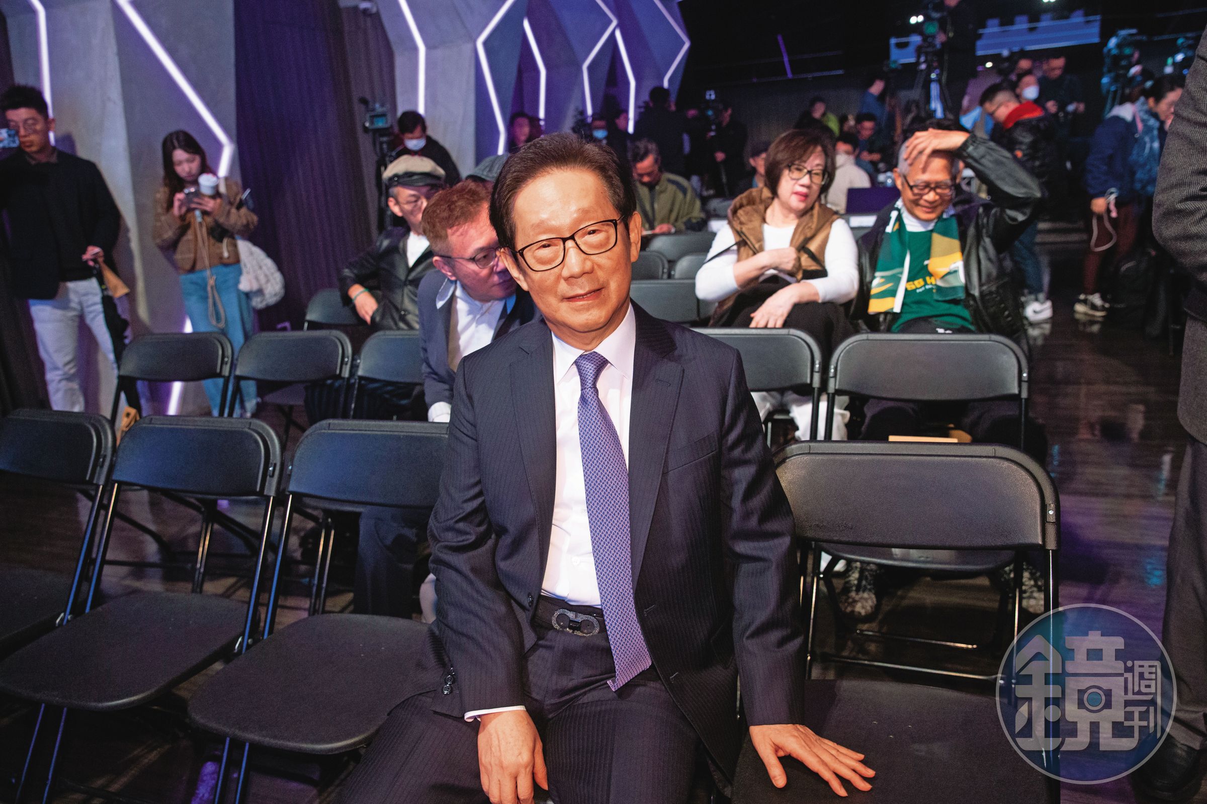 前中鋼董事長林文淵(圖)被柯文哲稱為「阿扁的劉泰英」,一度要邀林協助選總統。