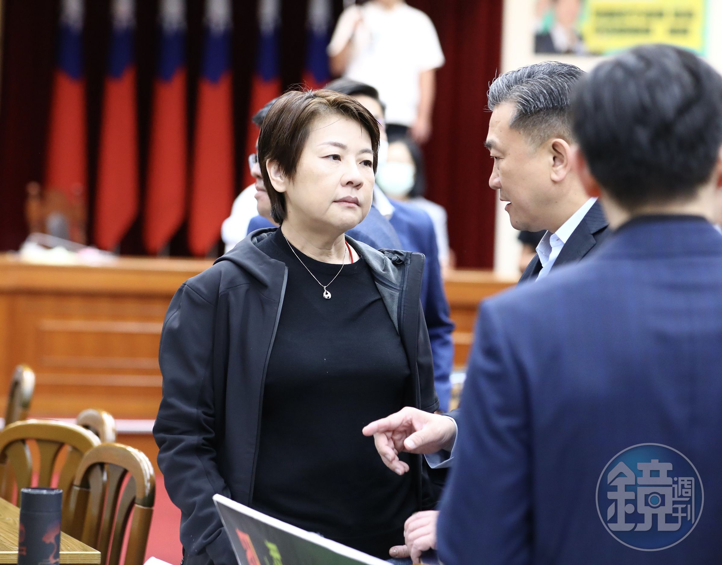 黃珊珊對於《財劃法》倉促出委表達不滿。