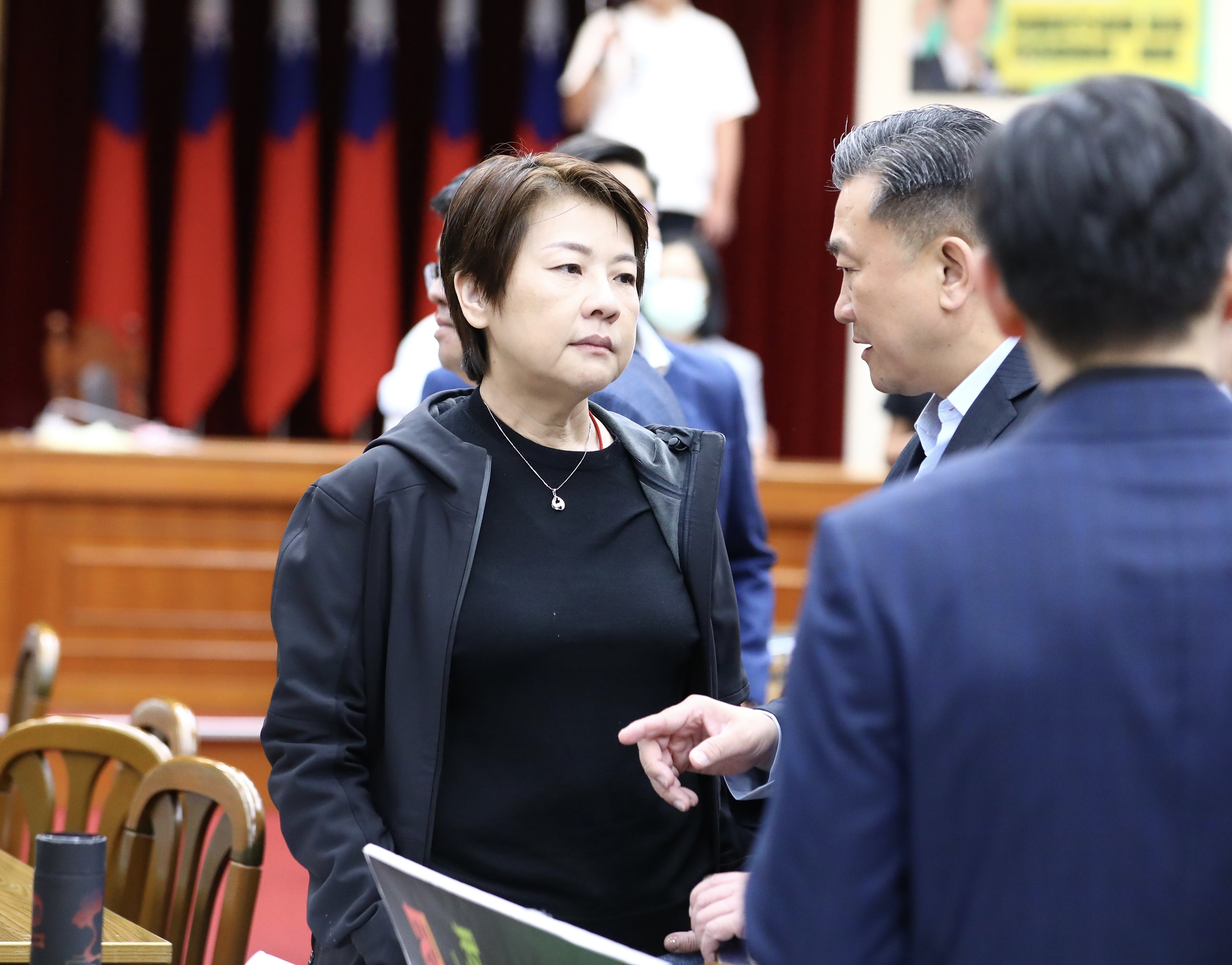 黃珊珊對於《財劃法》倉促出委表達不滿。