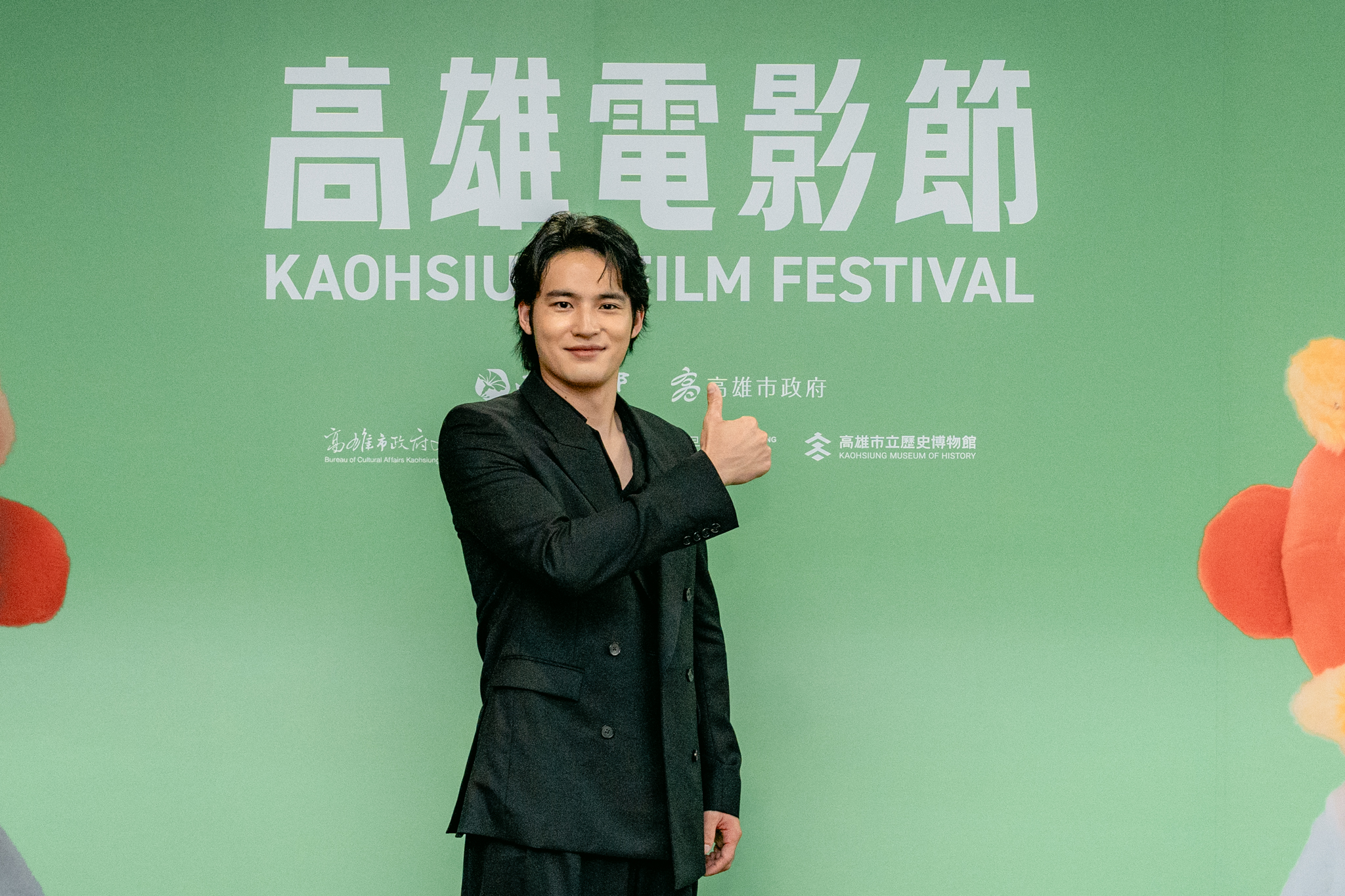 首次挑戰懸疑奇幻題材，訪問時水上自曝高中時曾經「撞鬼」。（高雄電影節提供）