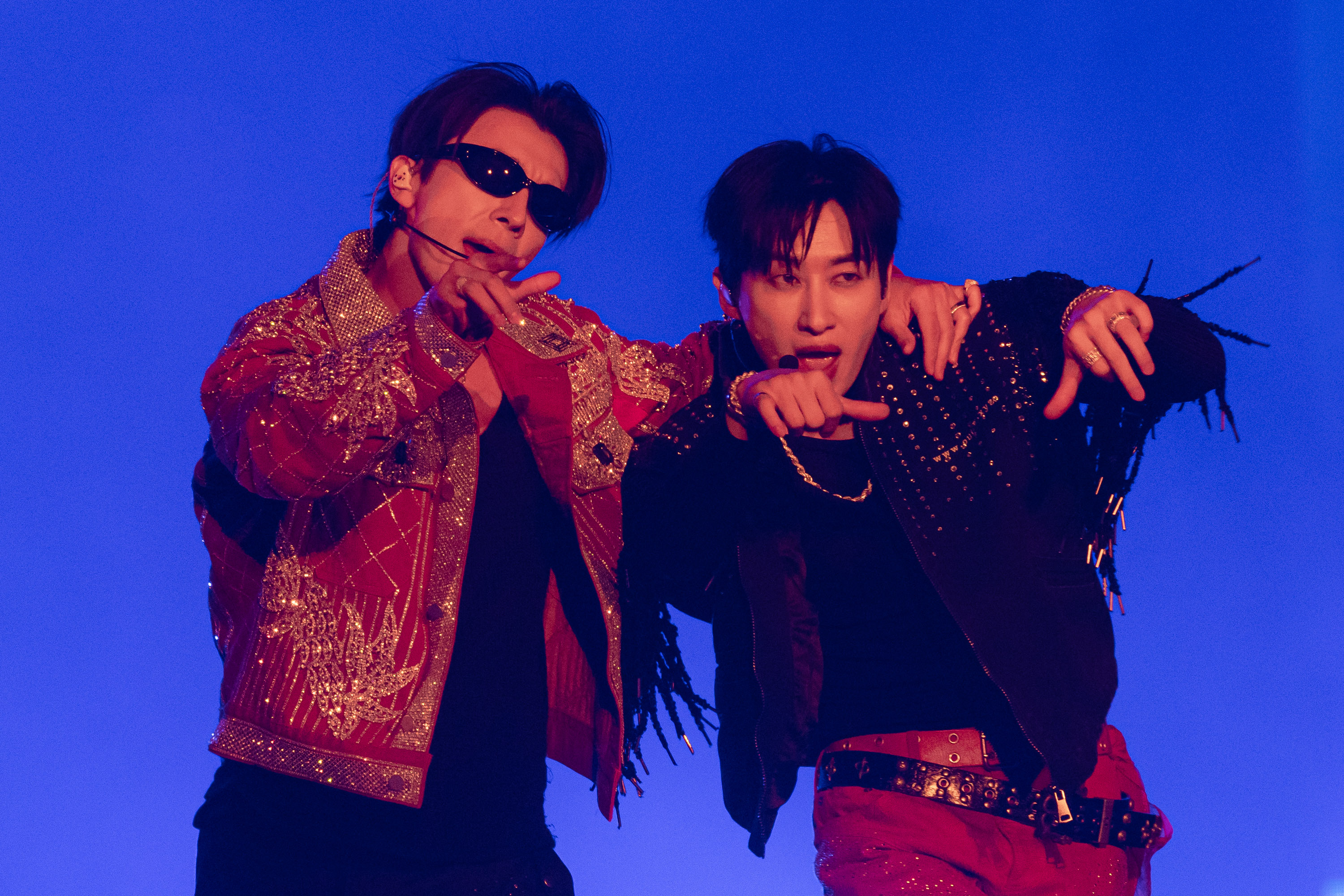 SUPER JUNIOR-D&E 東海與銀赫在林口體育館開唱。（COME ON JKSSP提供）