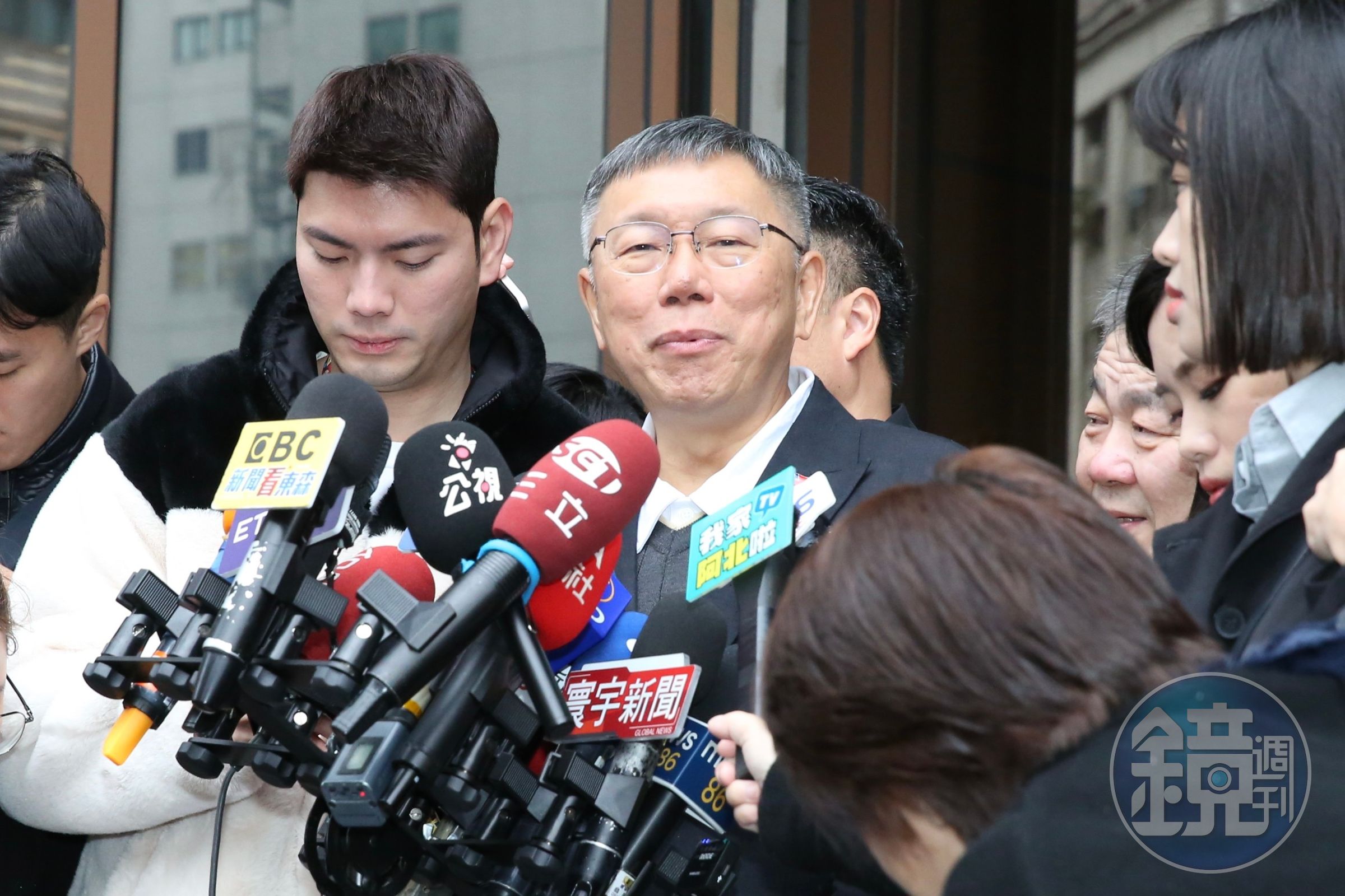 柯文哲聲稱,民進黨與國民黨皆想靠中國贏選戰。(本刊資料照)