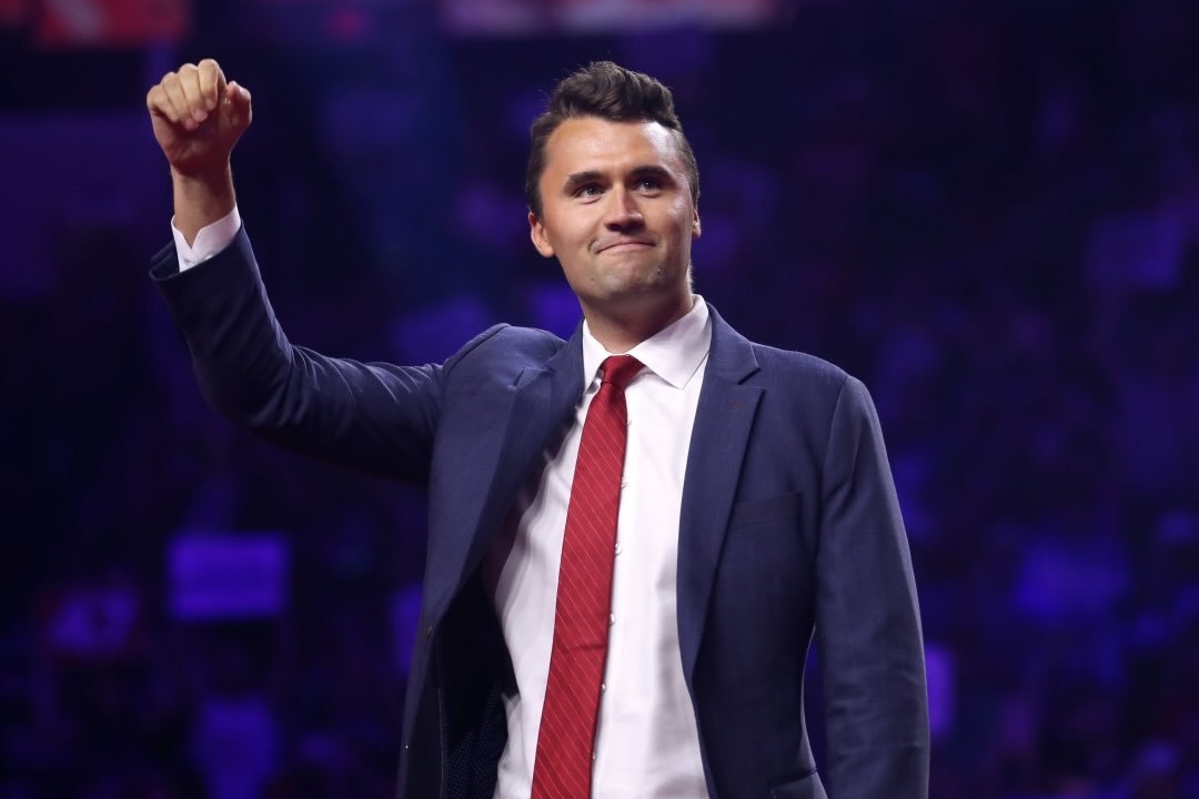 美國保守派活動人士查理·柯克（Charlie Kirk）在猶他谷大學演講時遭狙擊身亡。（翻攝自Charlie Kirk IG）