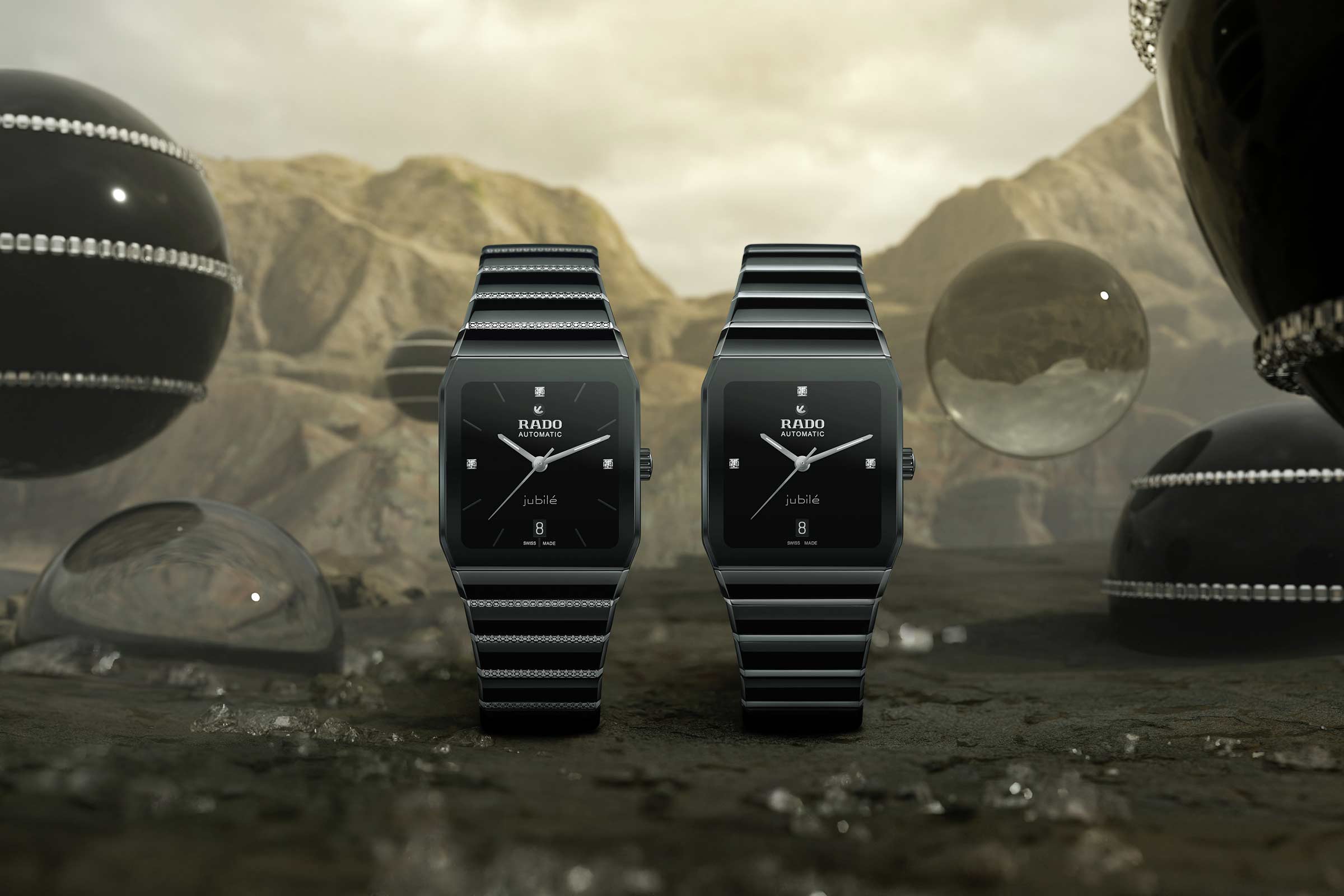 RADO Anatom Jubilé系列，定價NT$294,400（左）／NT$150,900（右）。