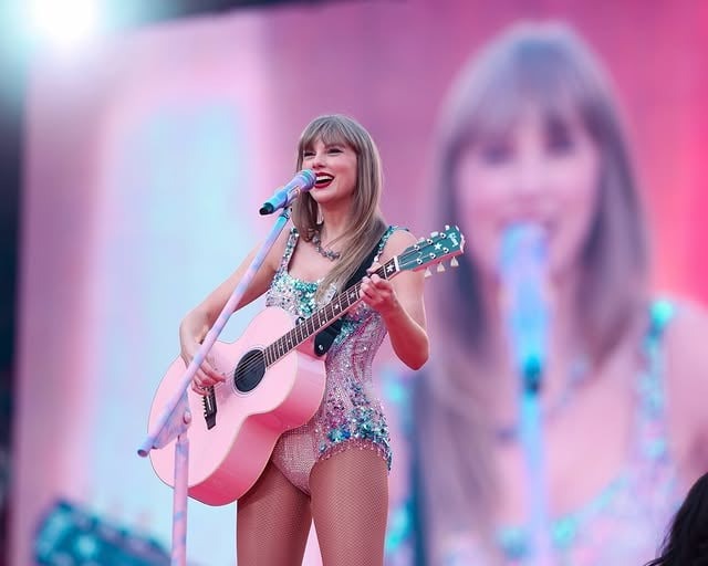 「泰勒絲經濟學」的驚人效益，讓上海也想邀請天后來開演唱會。（翻攝自IG@taylorswift）