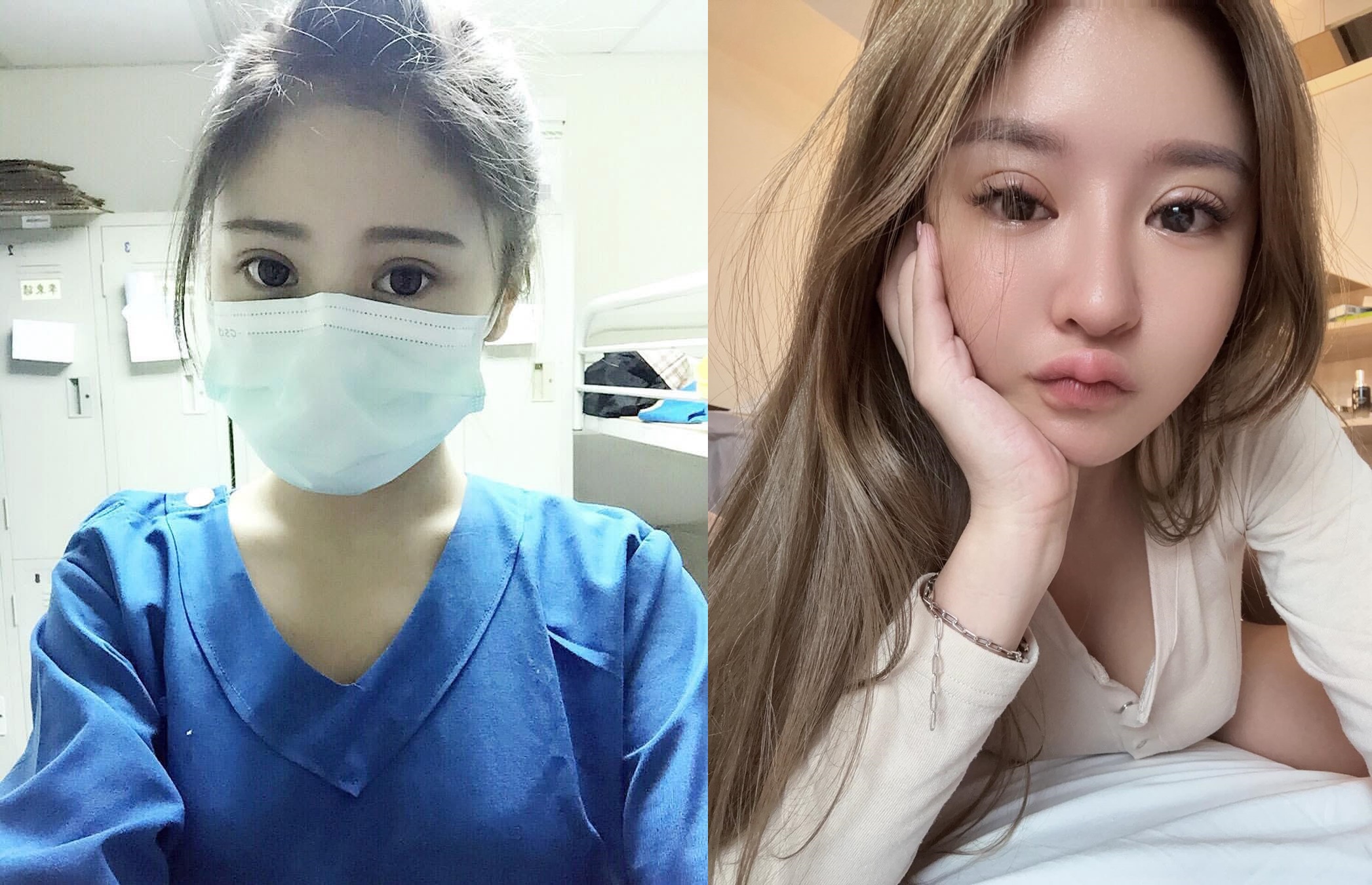 「護理系女神」網紅謝侑芯驚傳在馬來西亞過世，據悉，遺體已送往吉隆坡的醫院解剖驗屍。（翻攝自謝侑芯Threads）