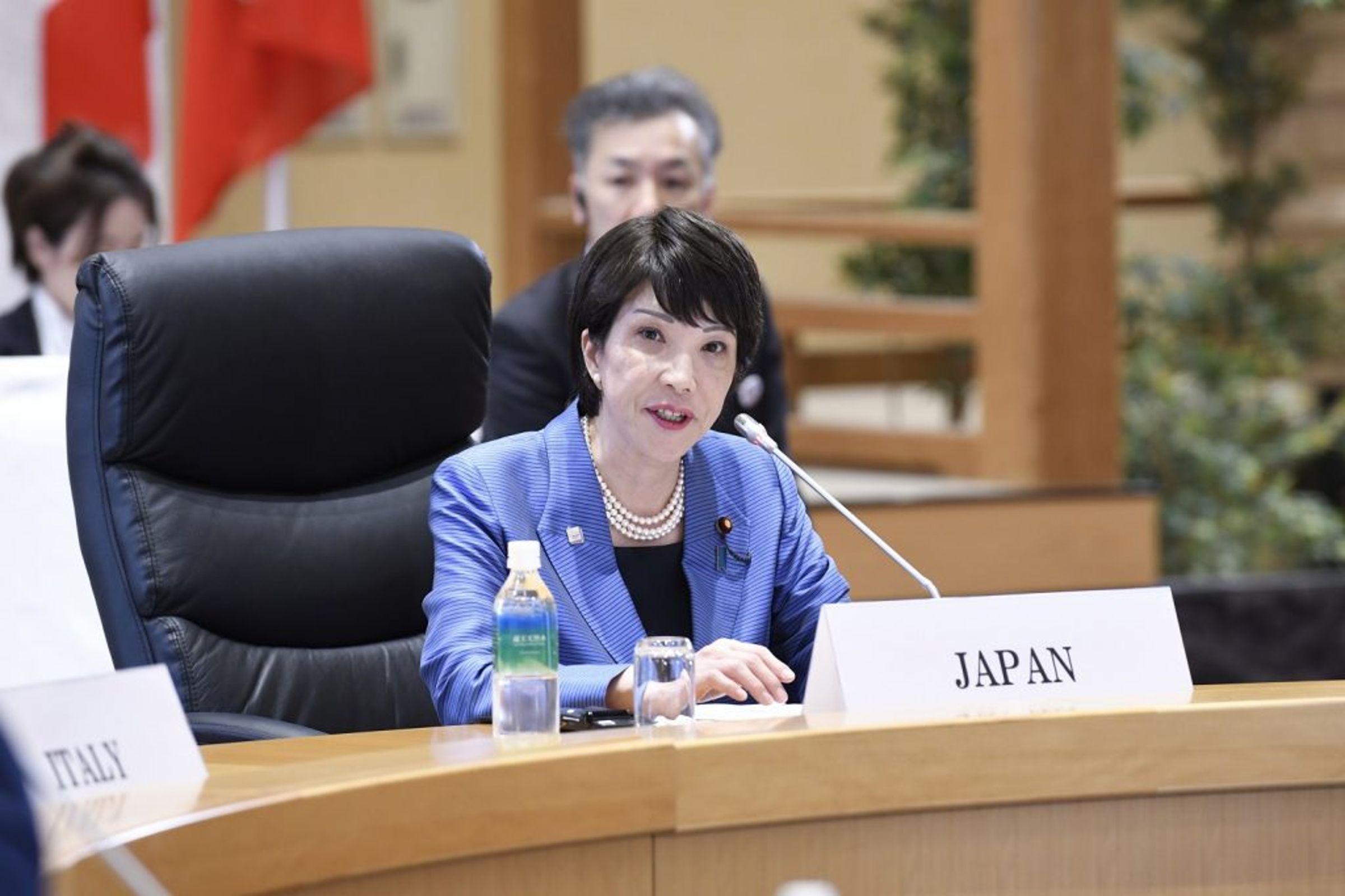 自民黨總裁高市早苗當選,成為日本憲政史上首位女性首相。(翻攝自cao.go.jp)