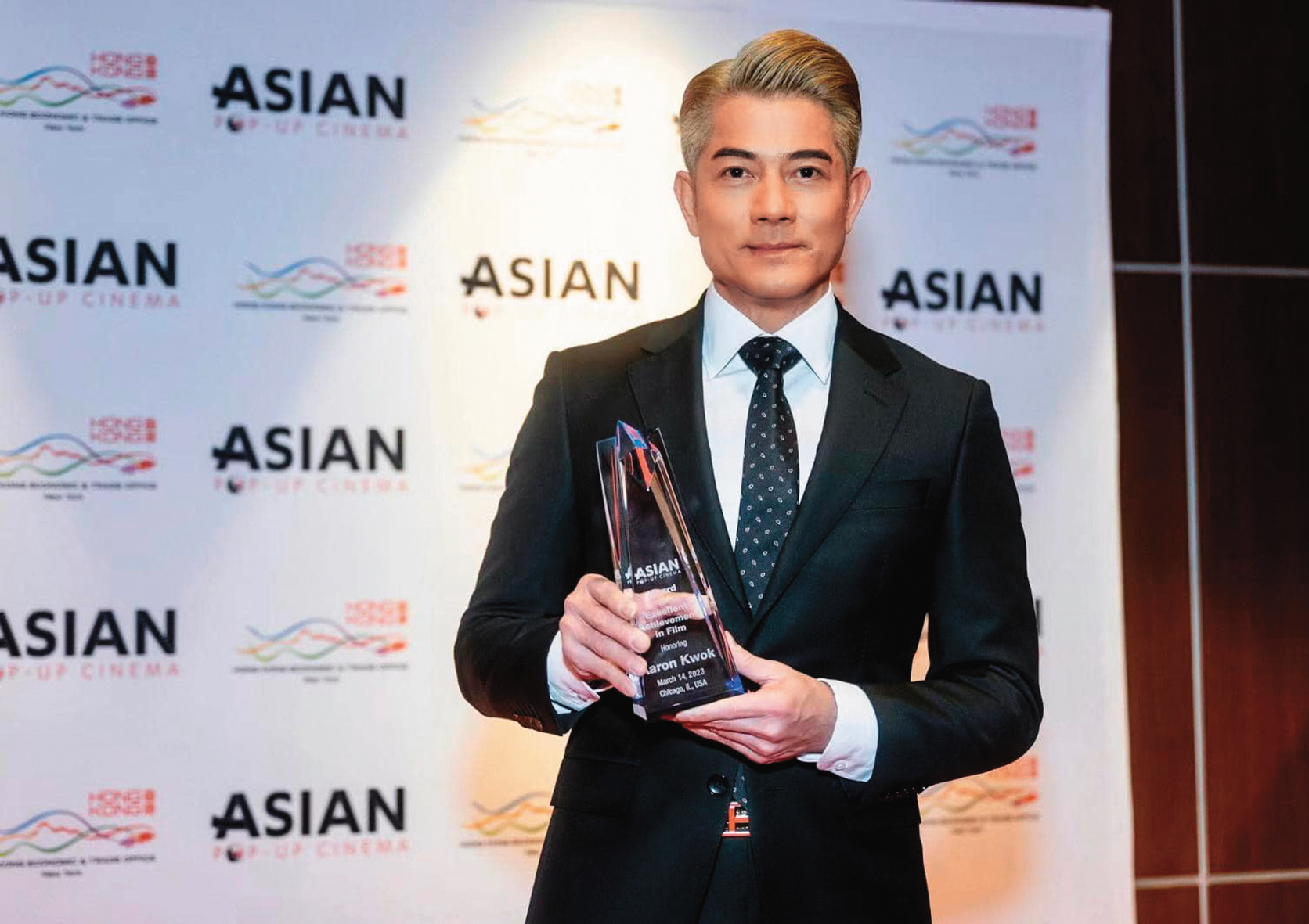 郭富城歷經事業低潮,經紀人始終不離不棄。(翻攝自郭富城臉書)