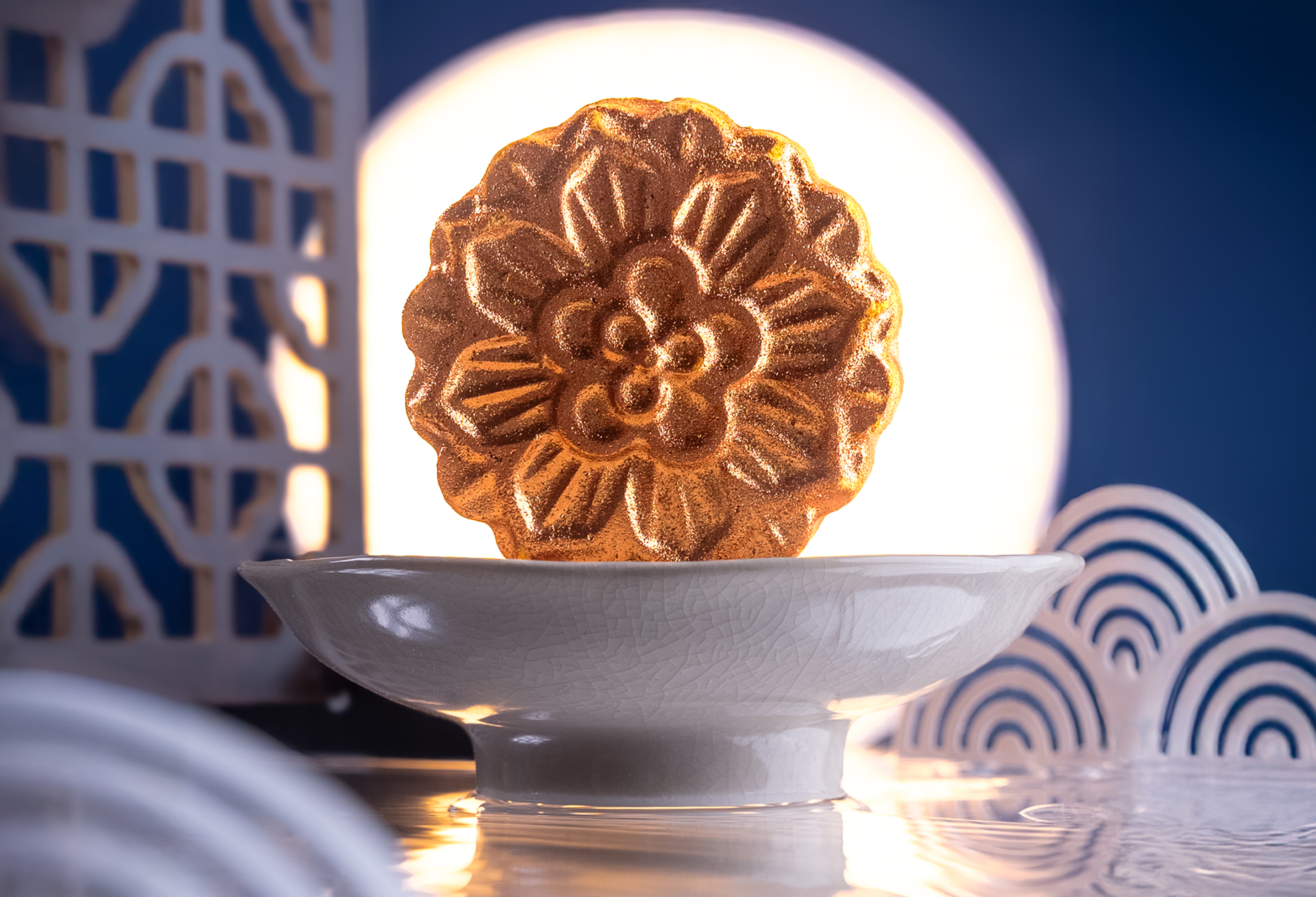 中秋月餅汽泡彈。NT$350（嵐舒提供）