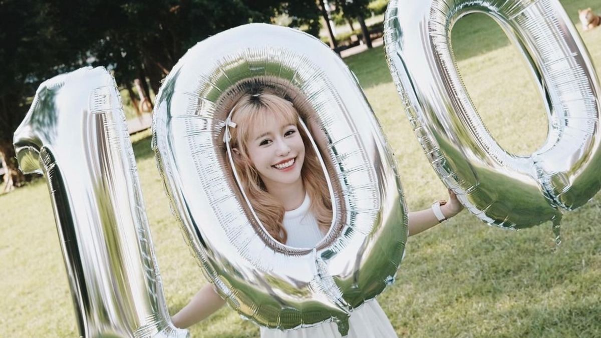 紀卜心5月才剛慶祝破IG破百萬。（翻攝自紀卜心IG）