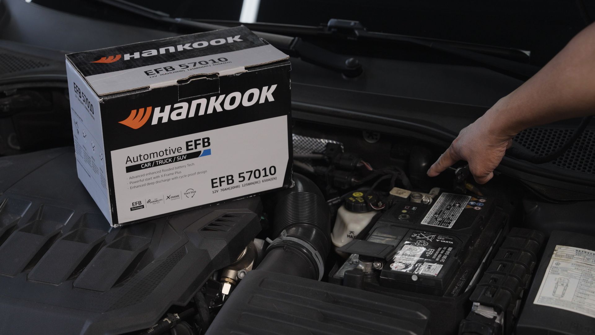 不受高溫損害、可以用得長久的Hankook電瓶很適合台灣天氣，獲得通路車行與消費者一致推薦！