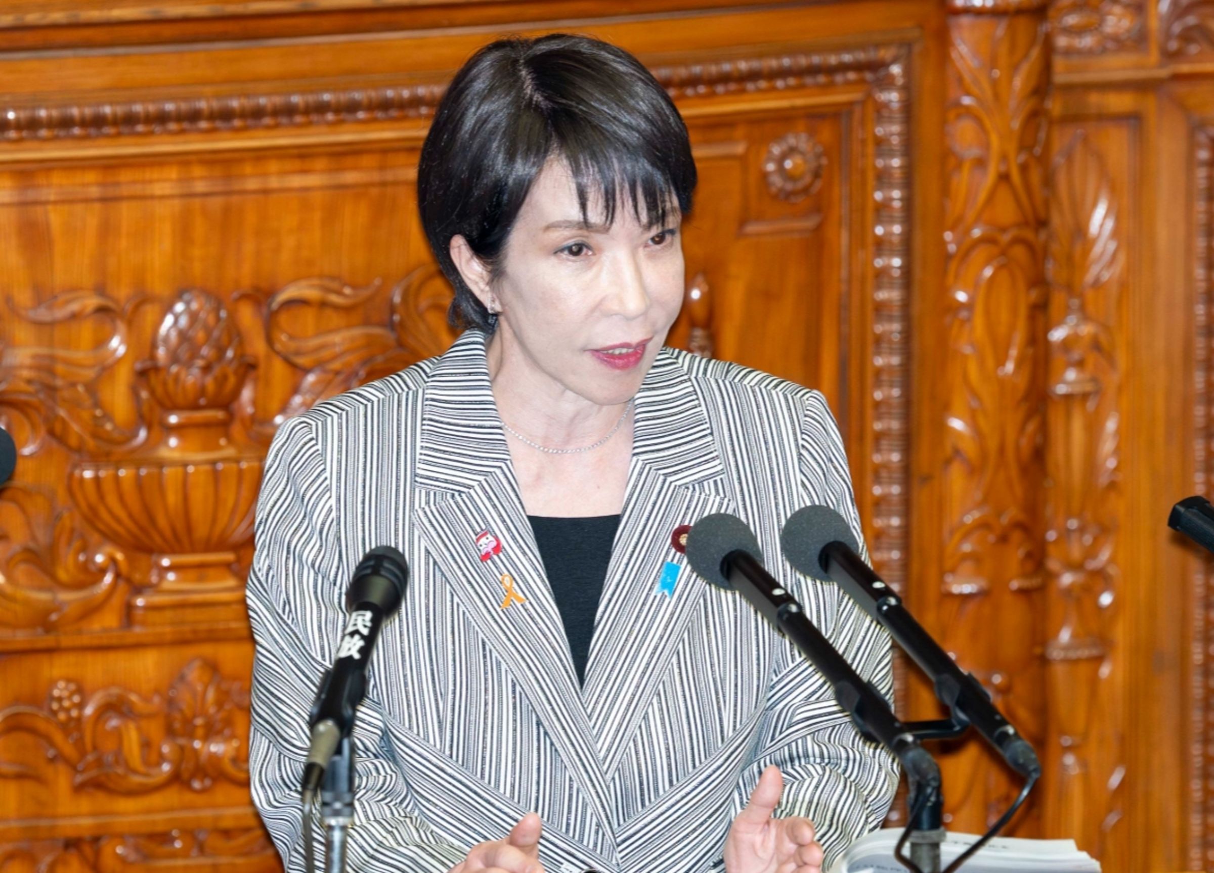 日本首相高市早苗因提及「台灣有事」等言論，引起中國強烈反彈。（翻攝高市早苗X）