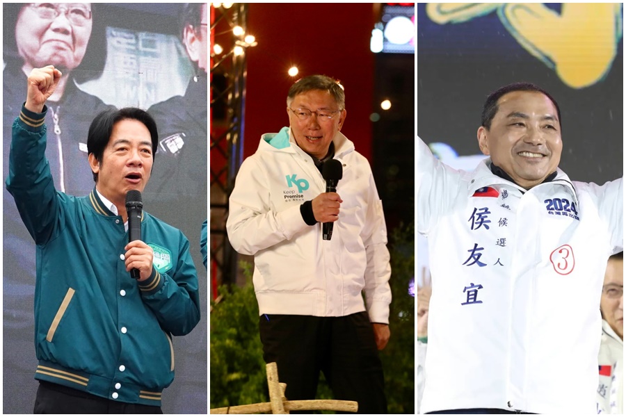 民進黨、民眾黨以及國民黨今在選前最後一夜拚盡全力拉票。（本刊資料照）