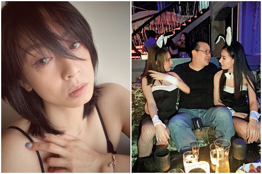 范筱梵與台商前夫離婚後帶著家人返台。（翻攝自Na范筱梵Na臉書、讀者提供）