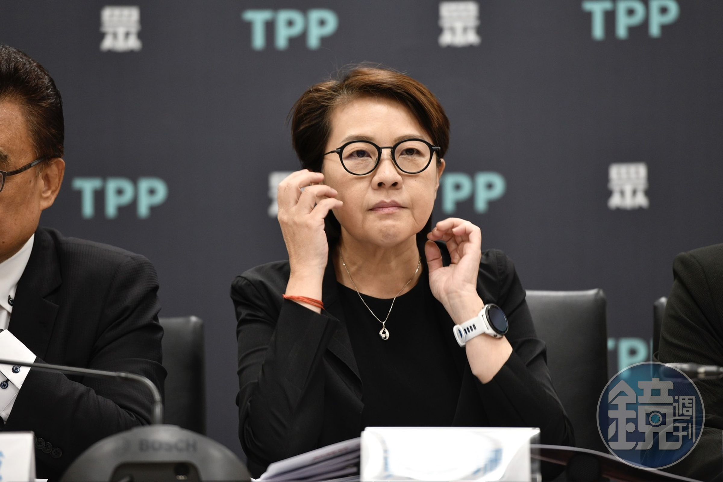 黃珊珊稱，柯文哲政治獻金很多匿名捐款，是因為「有人懶惰」。