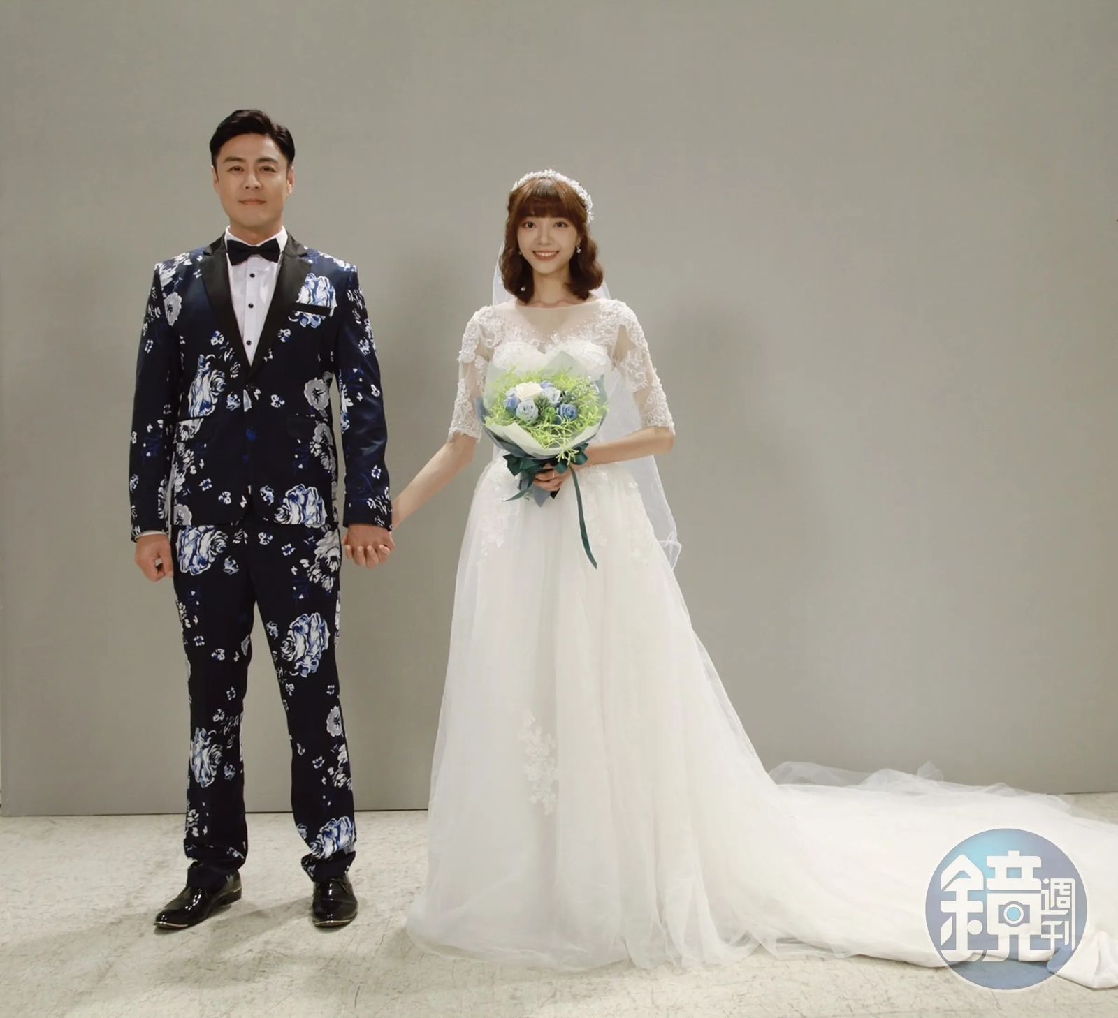 周宇柔演出《市井豪門》被封台八女神，劇中和劉至翰結婚。（民視提供）