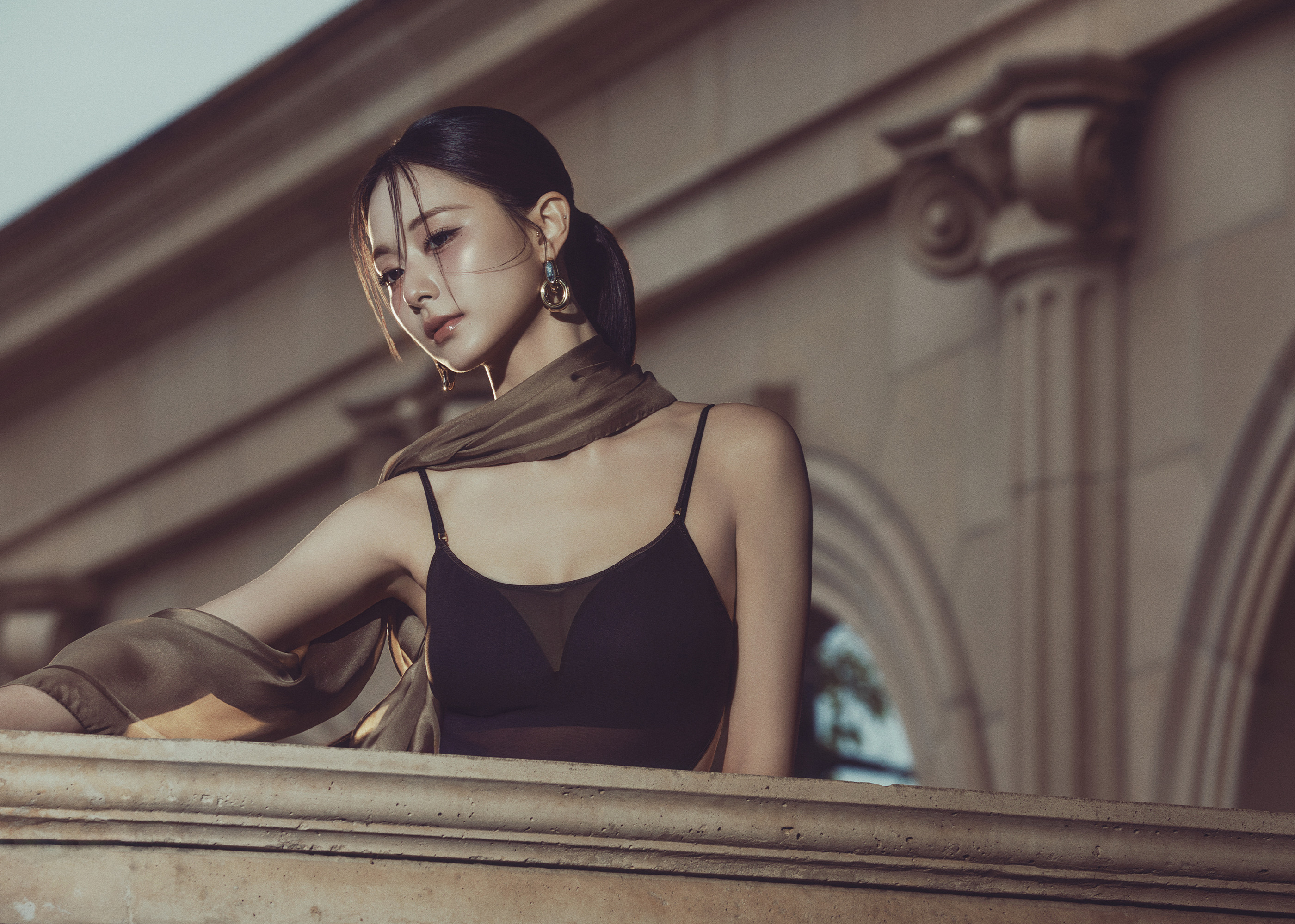 TWICE台籍成員周子瑜今（5日）在韓國舉辦首張個人專輯發片記者會。（翻攝TWICE X)