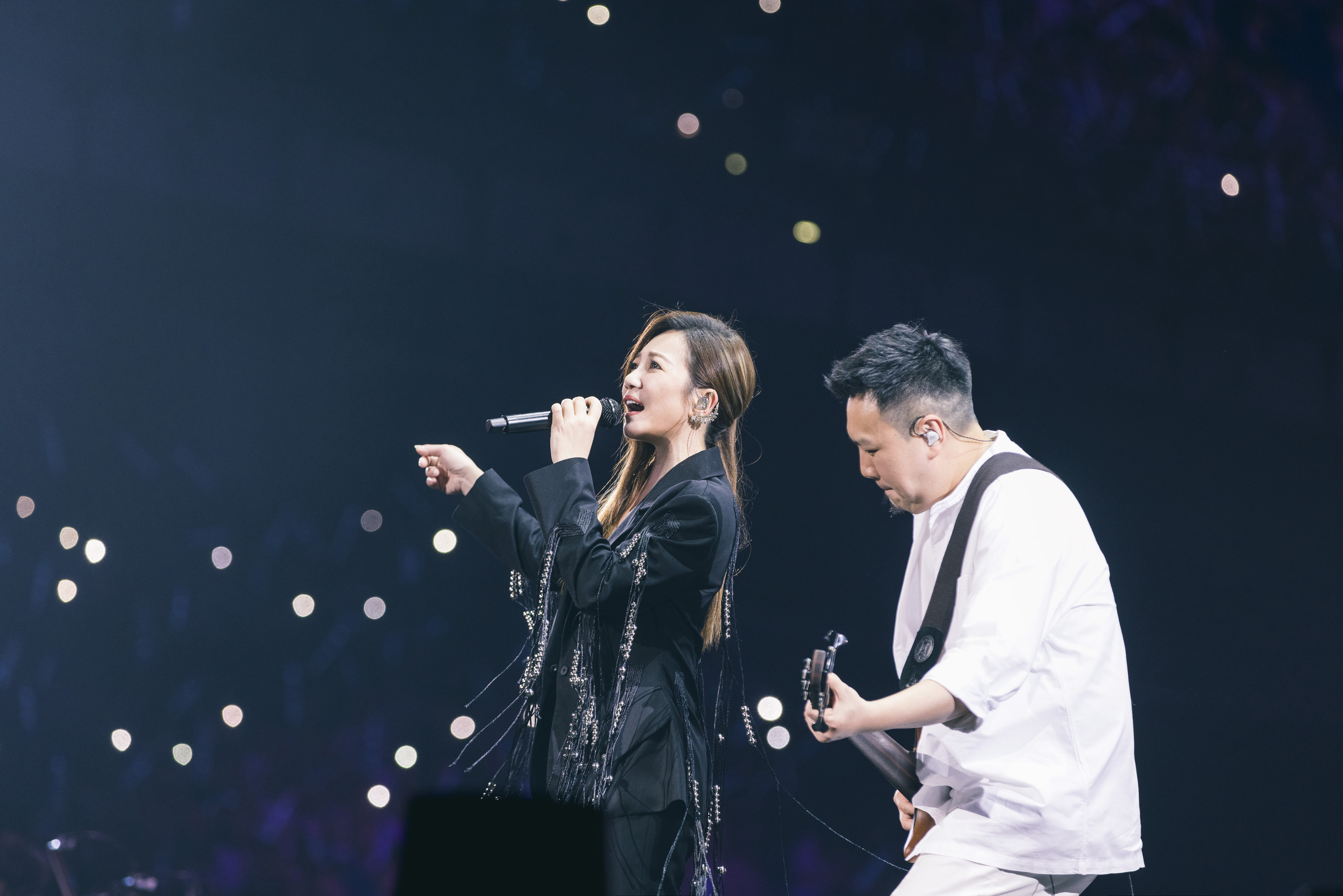 梁靜茹《當我們談論愛情》最終站吉隆坡，讓她感觸良多。（超級圓頂提供）