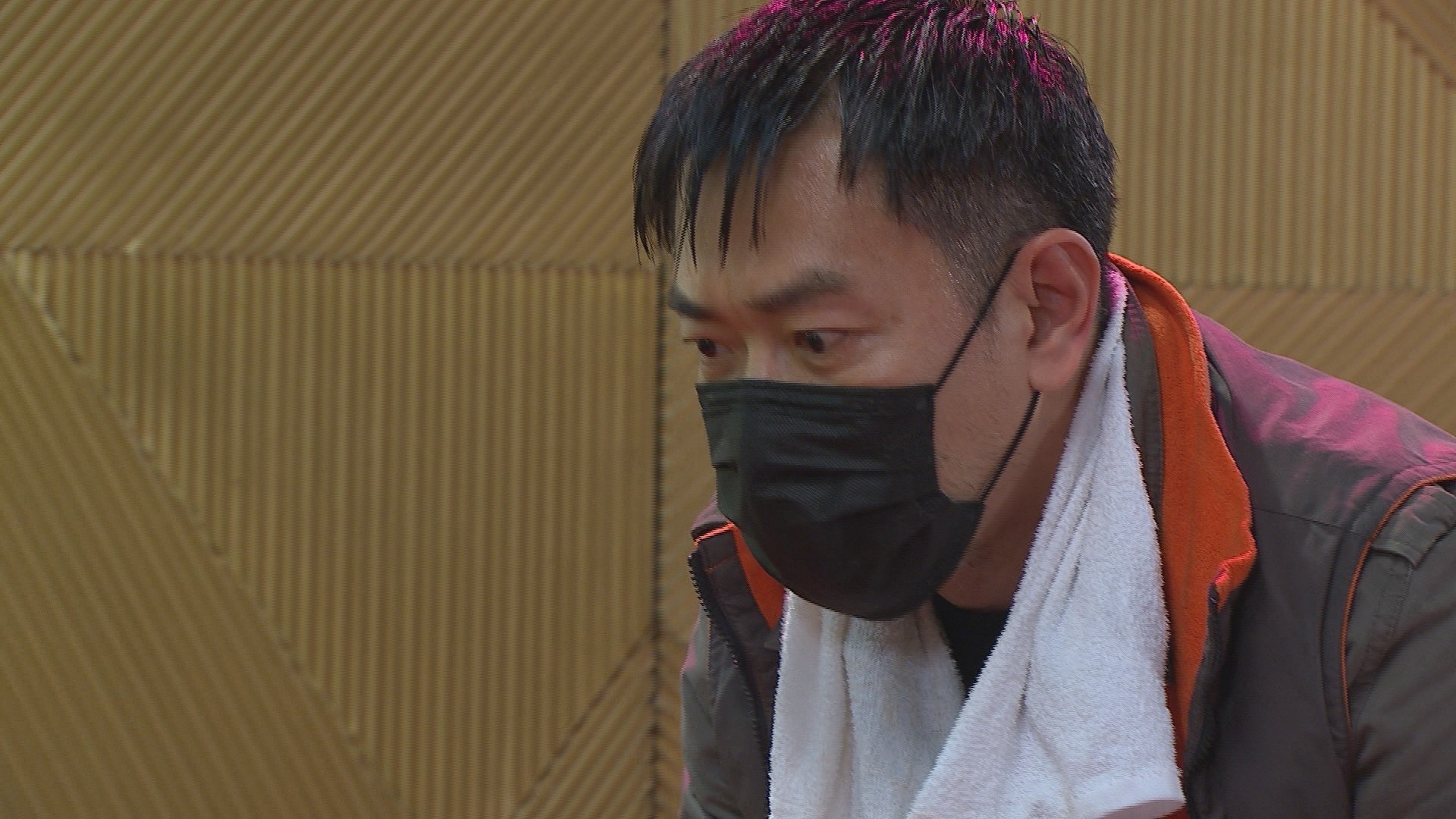 江俊翰回歸八點檔從企業家變流浪漢。（民視提供）