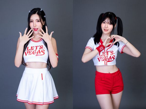 南氏姊妹受手遊廣告商邀請來台拍廣告。（品牌提供）