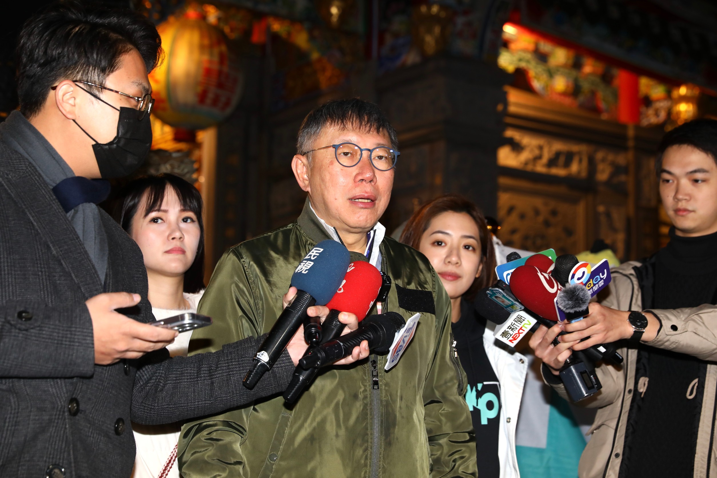 柯文哲（圖）重申1年多前抨擊「藍綠聯合汙錢、財團勾結議會、詐取國家錢財，1年至少8千萬以上」。（本刊資料照）