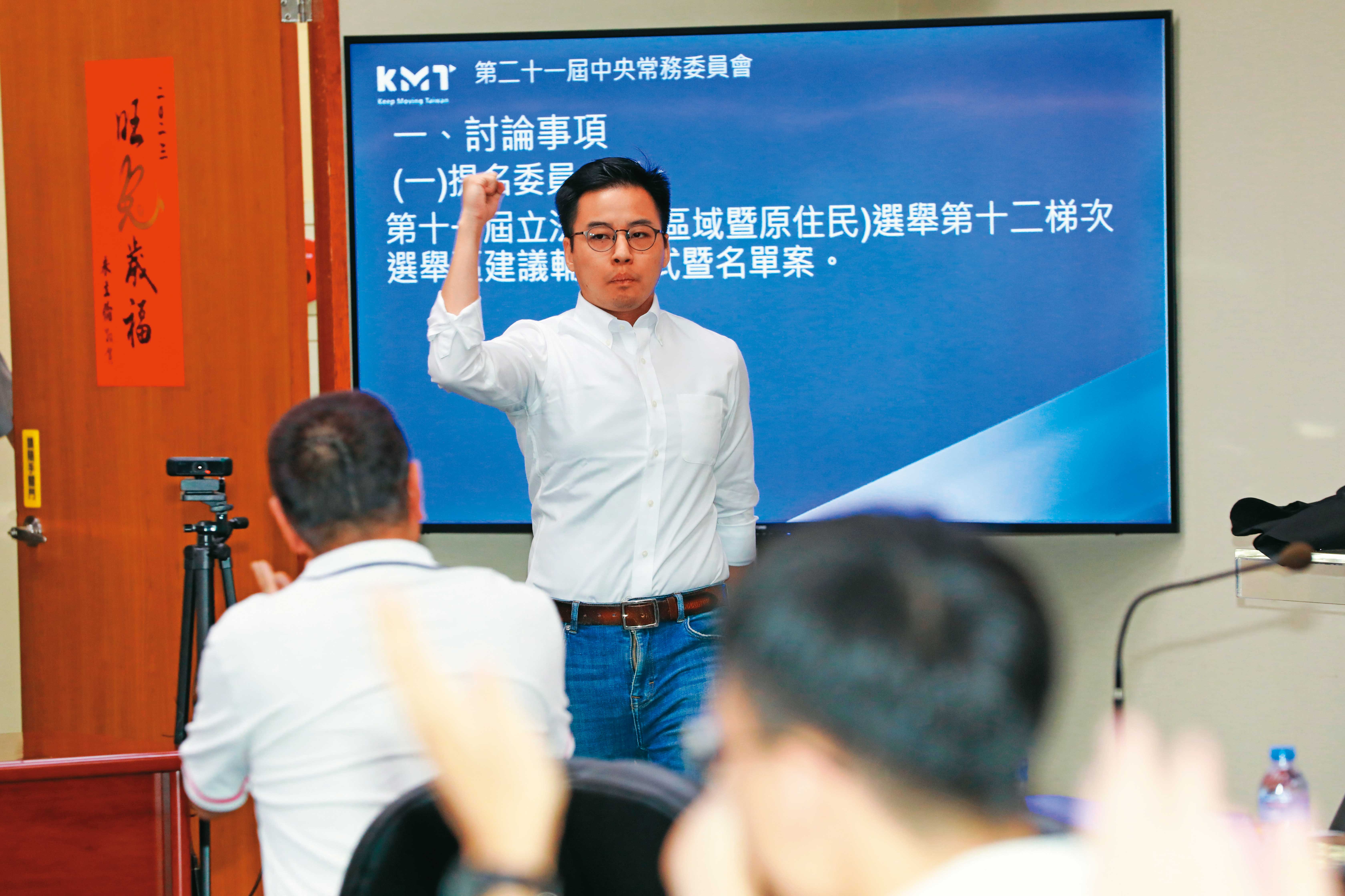 國民黨推派青年台中F4首度挑戰立委選舉，除了林家興（圖）惜敗之外，其他三人皆當選。