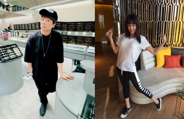 資深藝人曹西平（左）驚傳猝逝，5年前才曾為好友羅霈穎（右）離世悲痛不已，兩人相隔5年接連離開，引發外界感嘆。（翻攝自臉書）