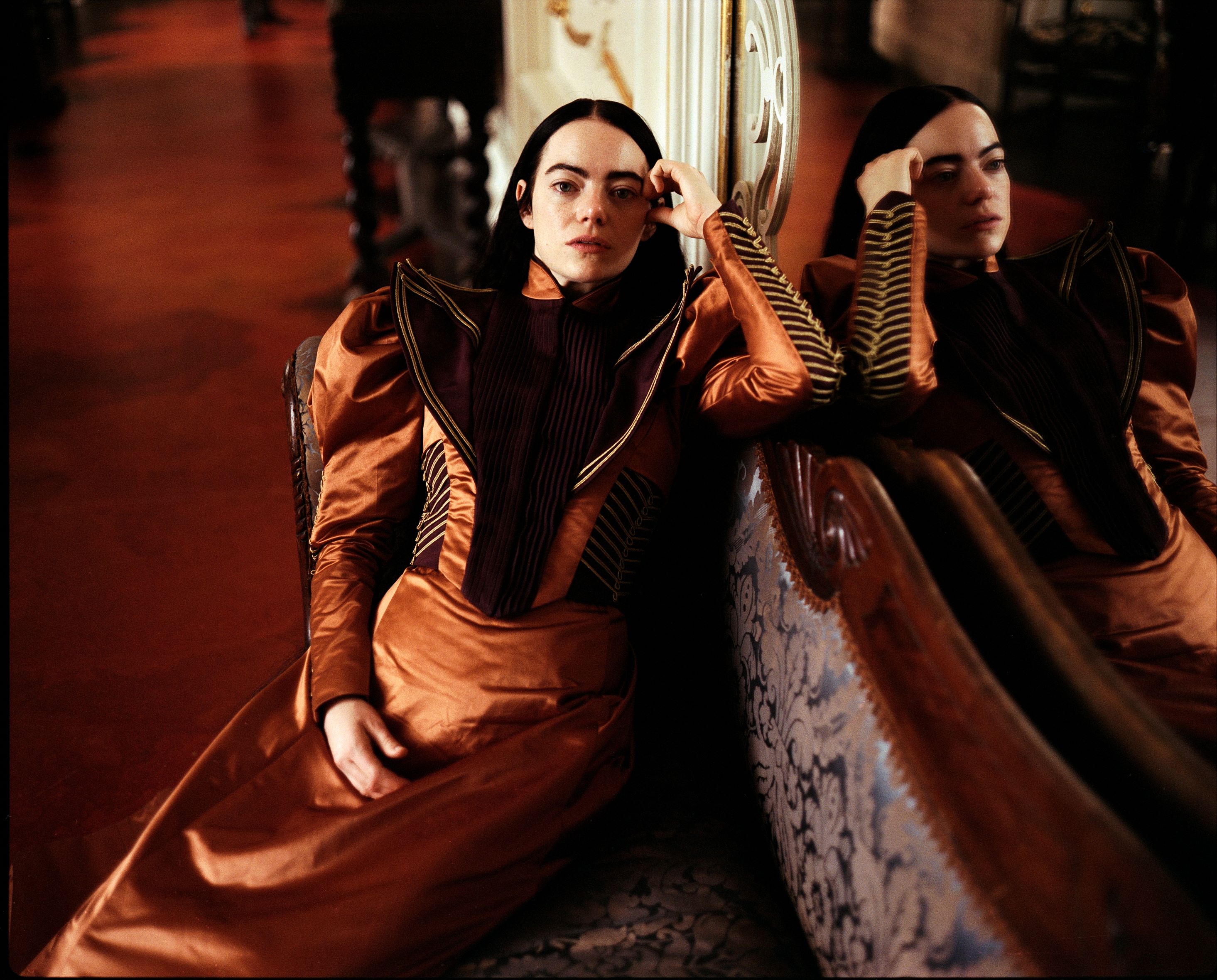 艾瑪史東以《可憐的東西》8度入圍金球獎。（20世紀影業提供）